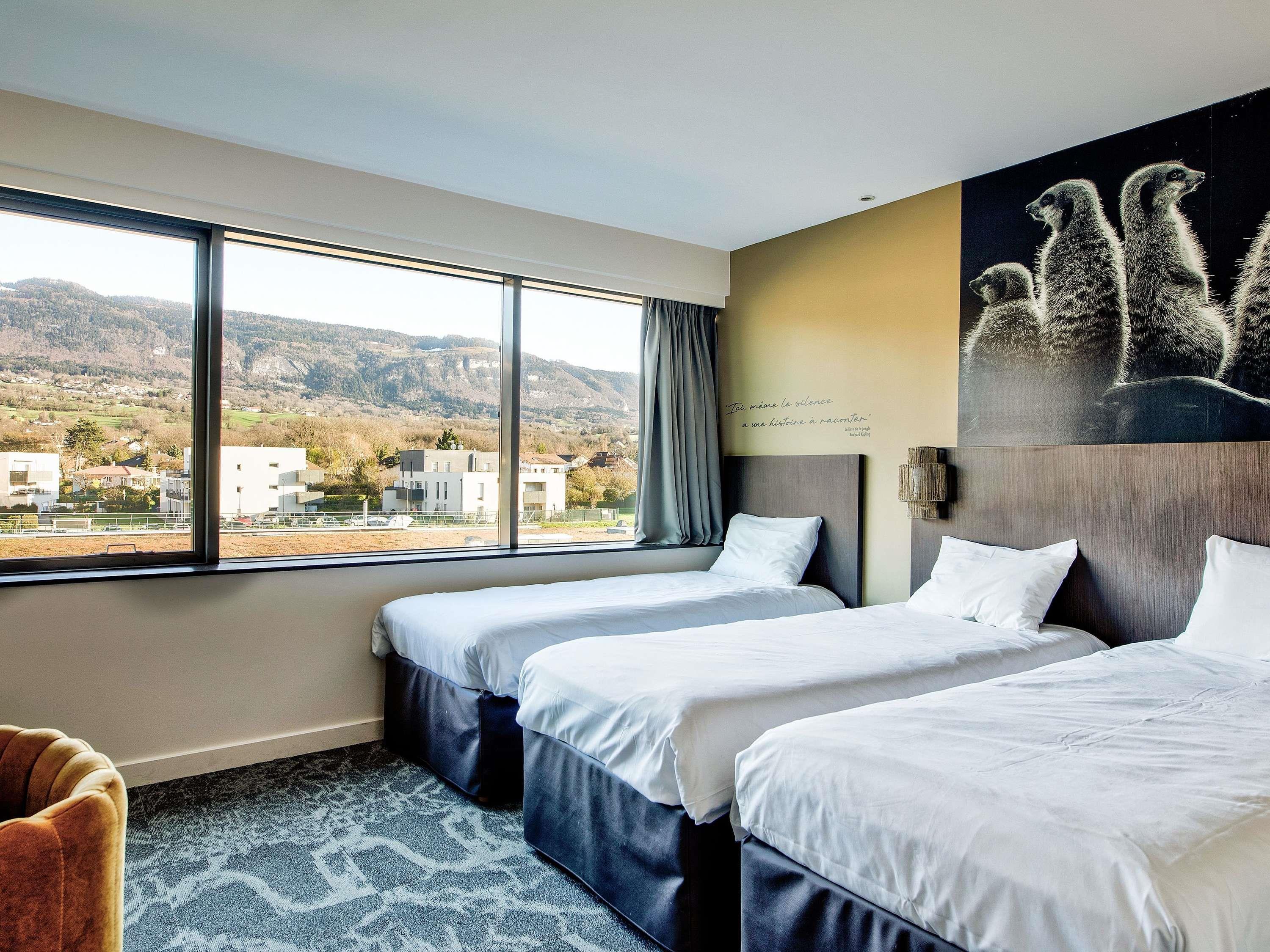 غرفة قياسية بثلاثة أسرّة، Ibis Styles Saint Julien En Genevois Vitam 2/5