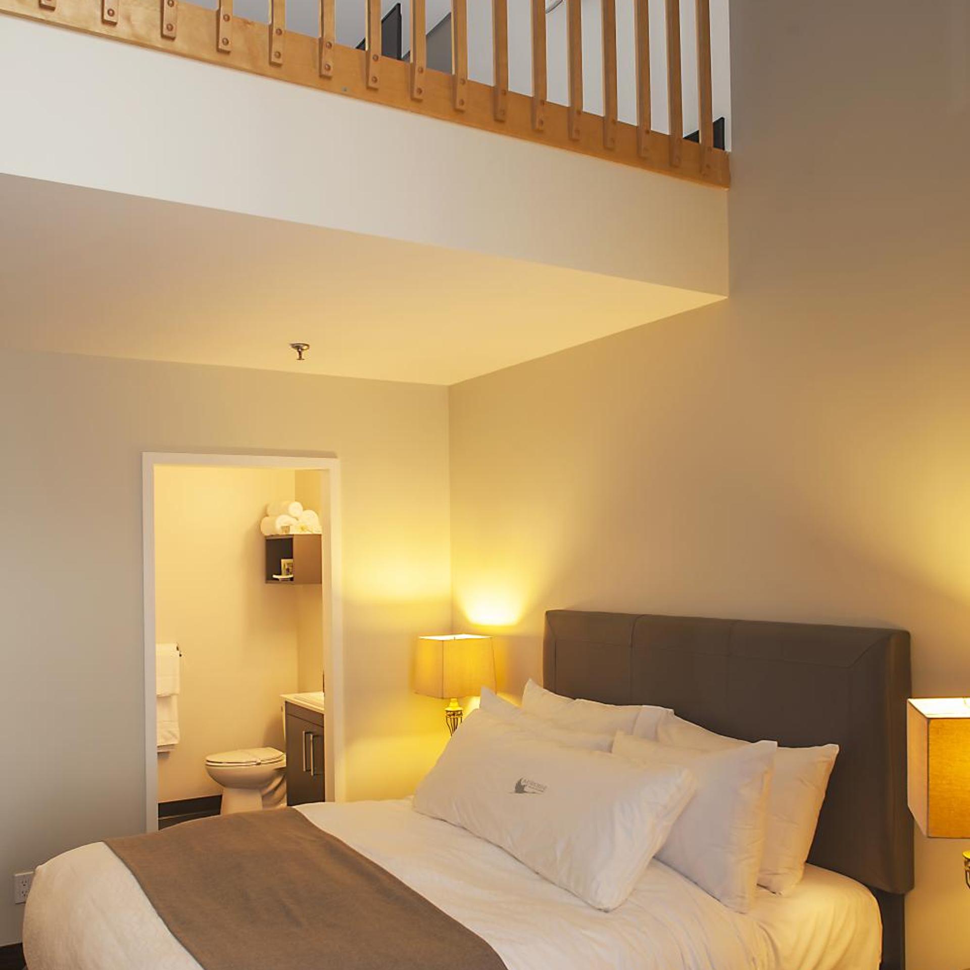 Mezzanine, Suite, King Bed, Murphy Bed, Queen Bed