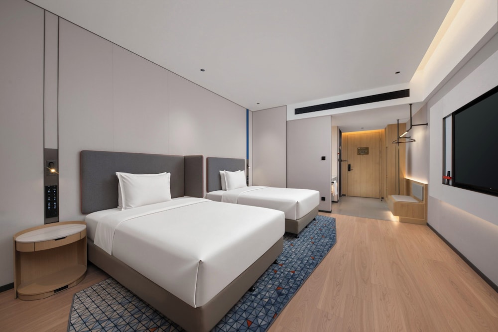 Standard, 2 Double Beds, High Floor