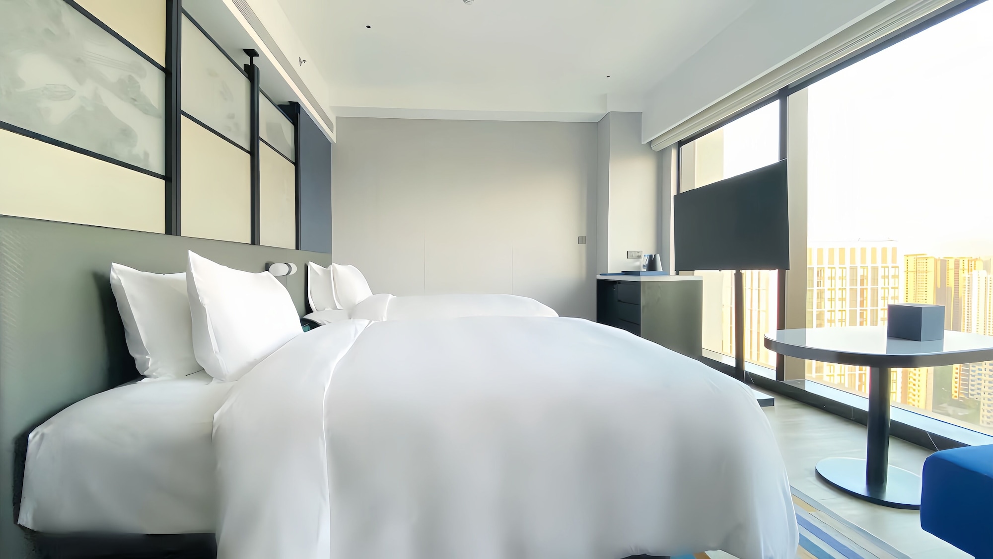 Aloft, 2 Double Beds, City View