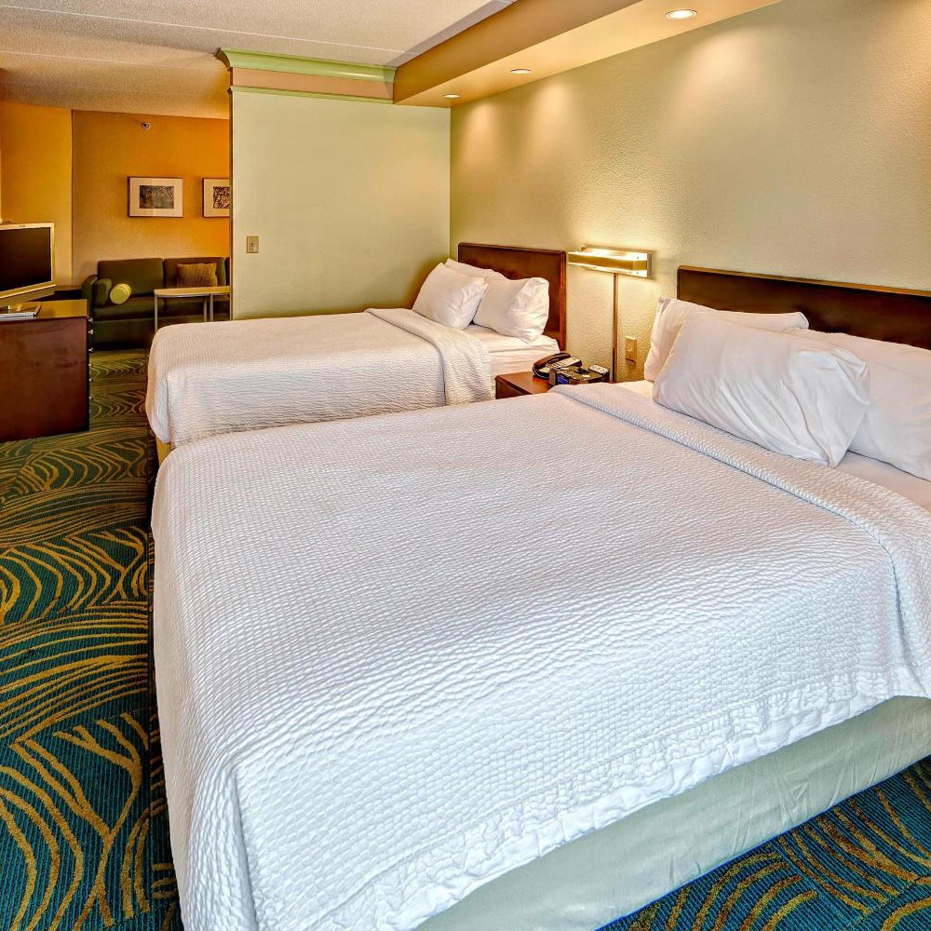 Suite, 2 Double Beds, Cathedral View, Sofa