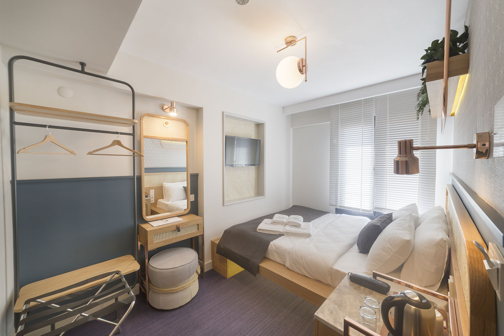 غرفة قياسية بسرير مزدوج، Viva La Vita Butik Otel 3/8