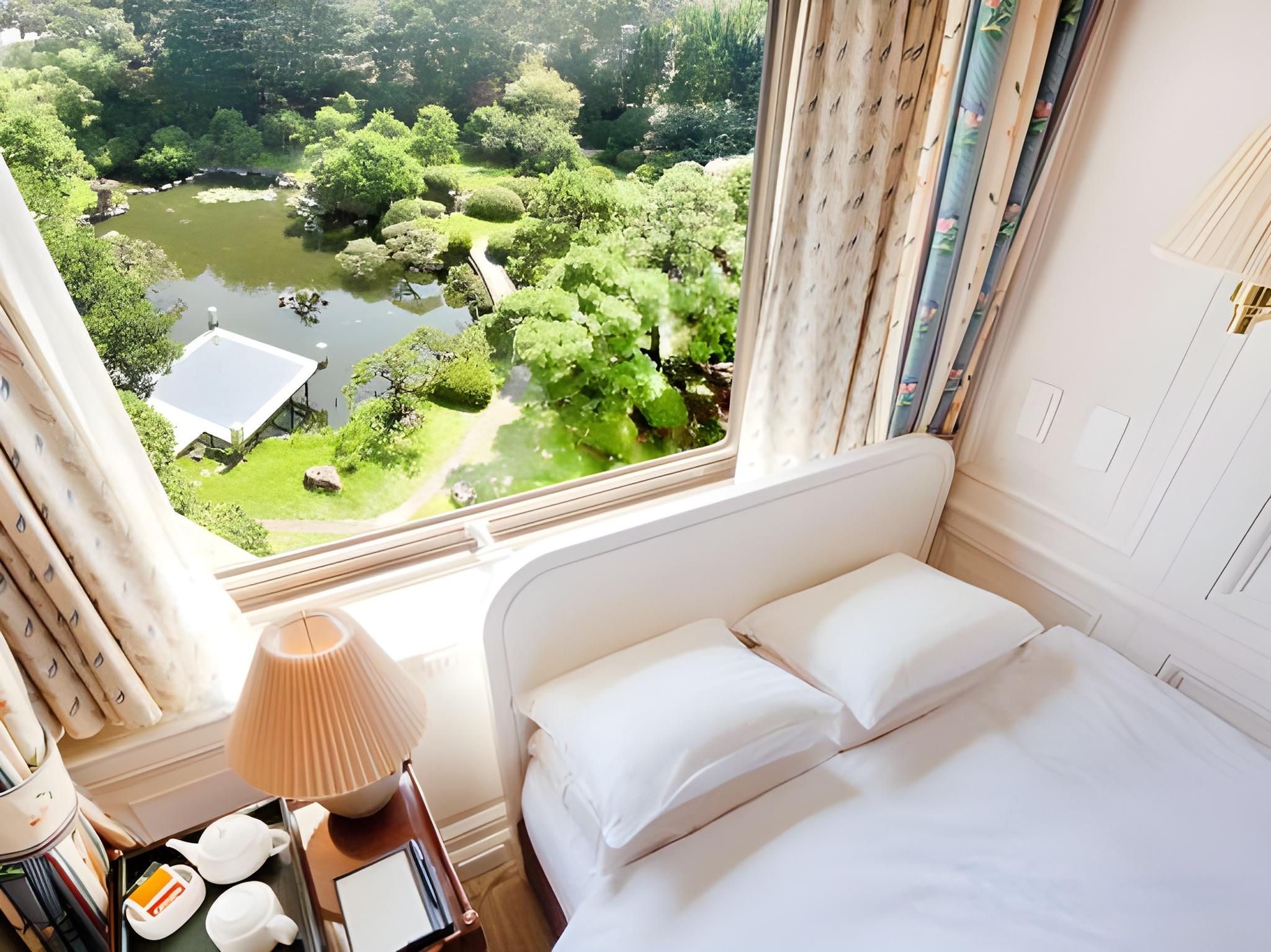 Semi Room, Japanese, Standard, Semi Double Bed, Garden Side, Smoking