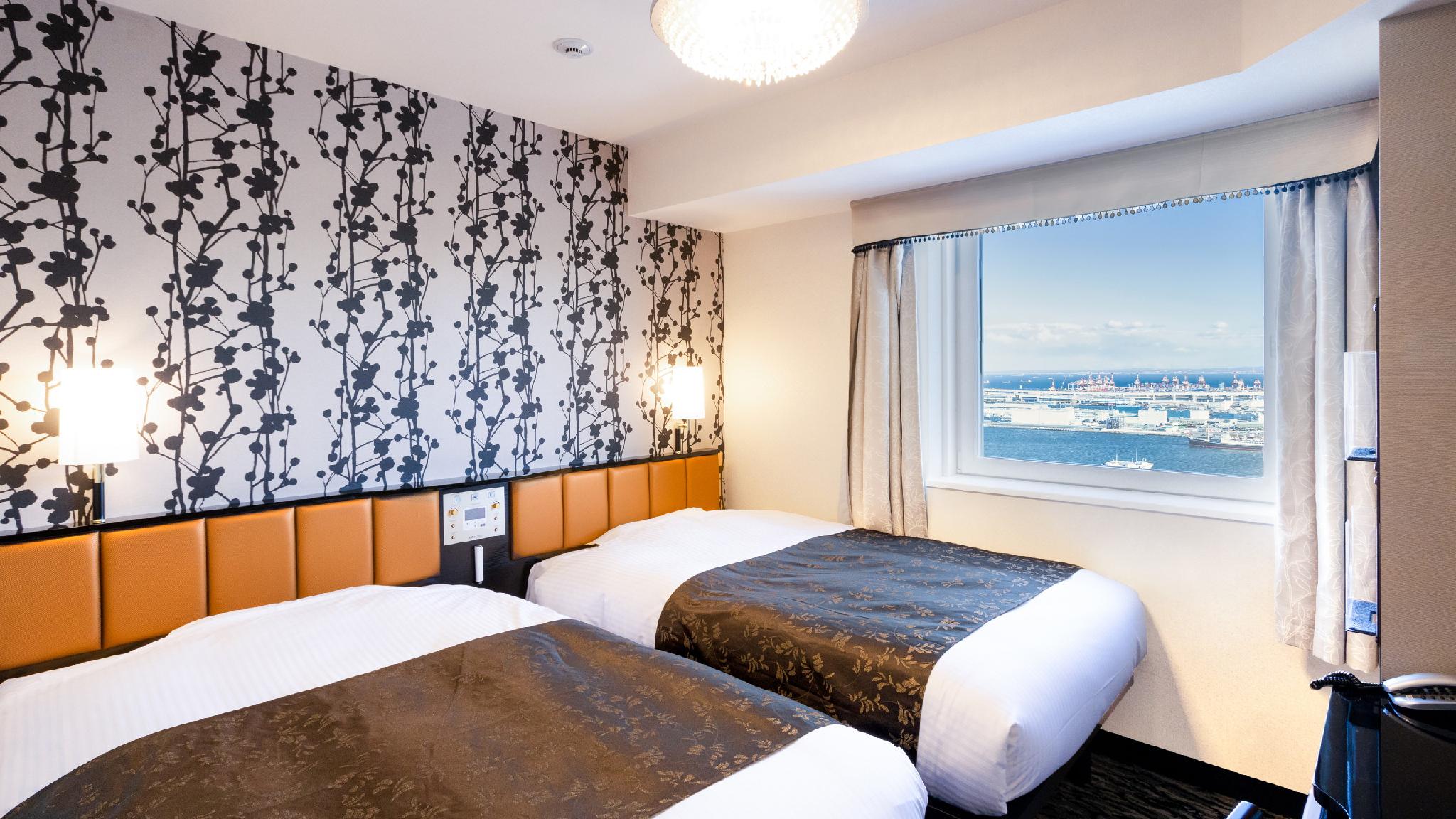 Standard, Twin Beds, Bay Bridge View, Ocean View, High Floor