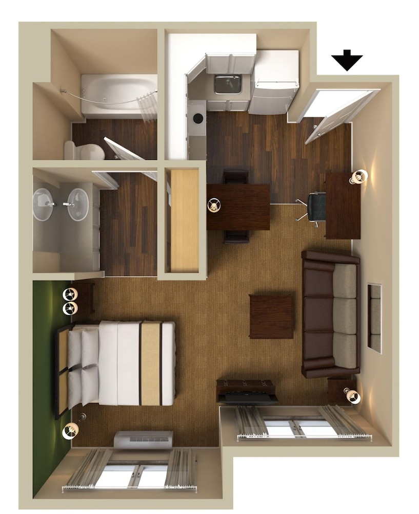 Extended Stay America Select Suites Orlando Southpark 35/56