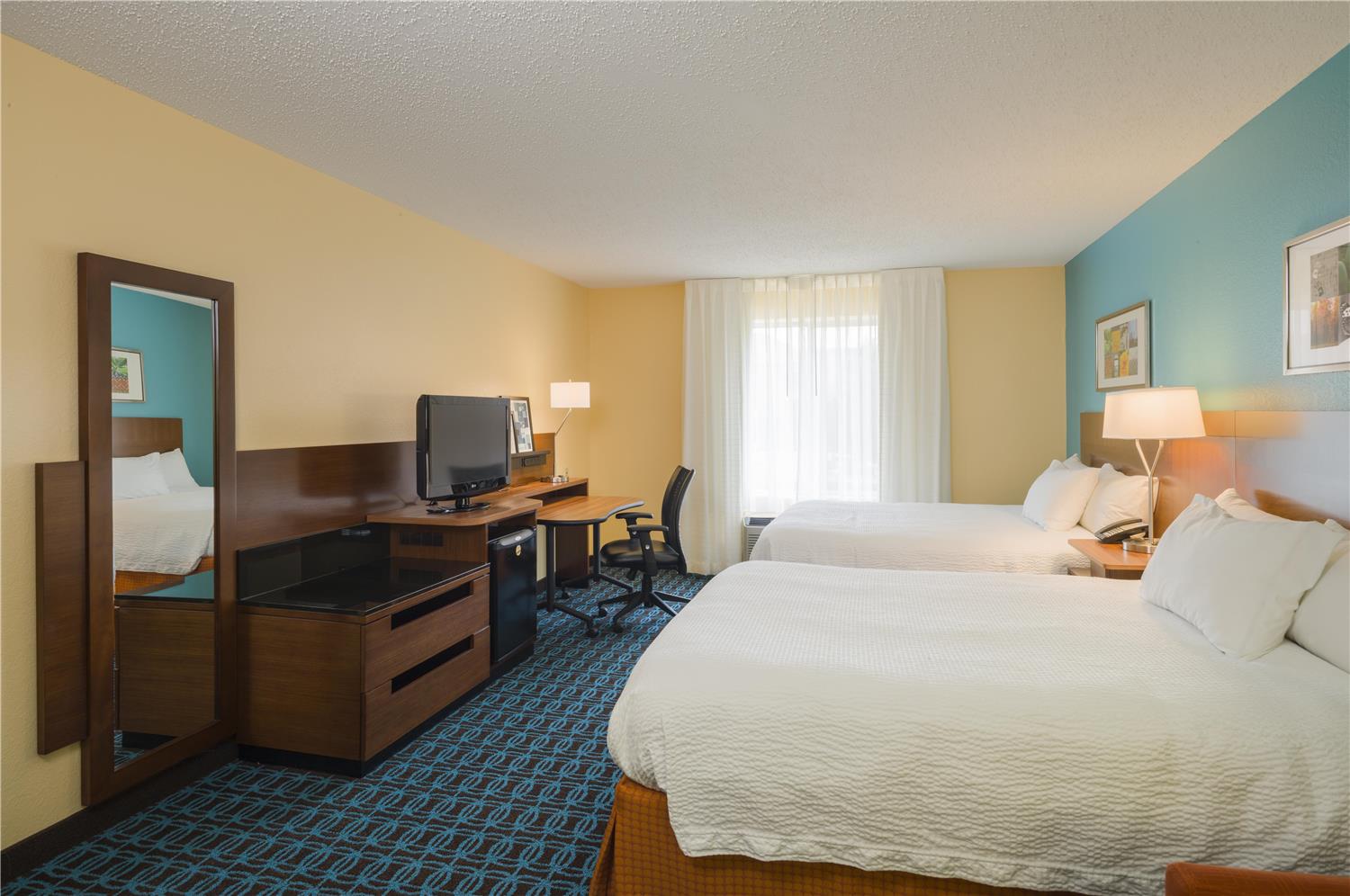 غرفة بسريرين كوين