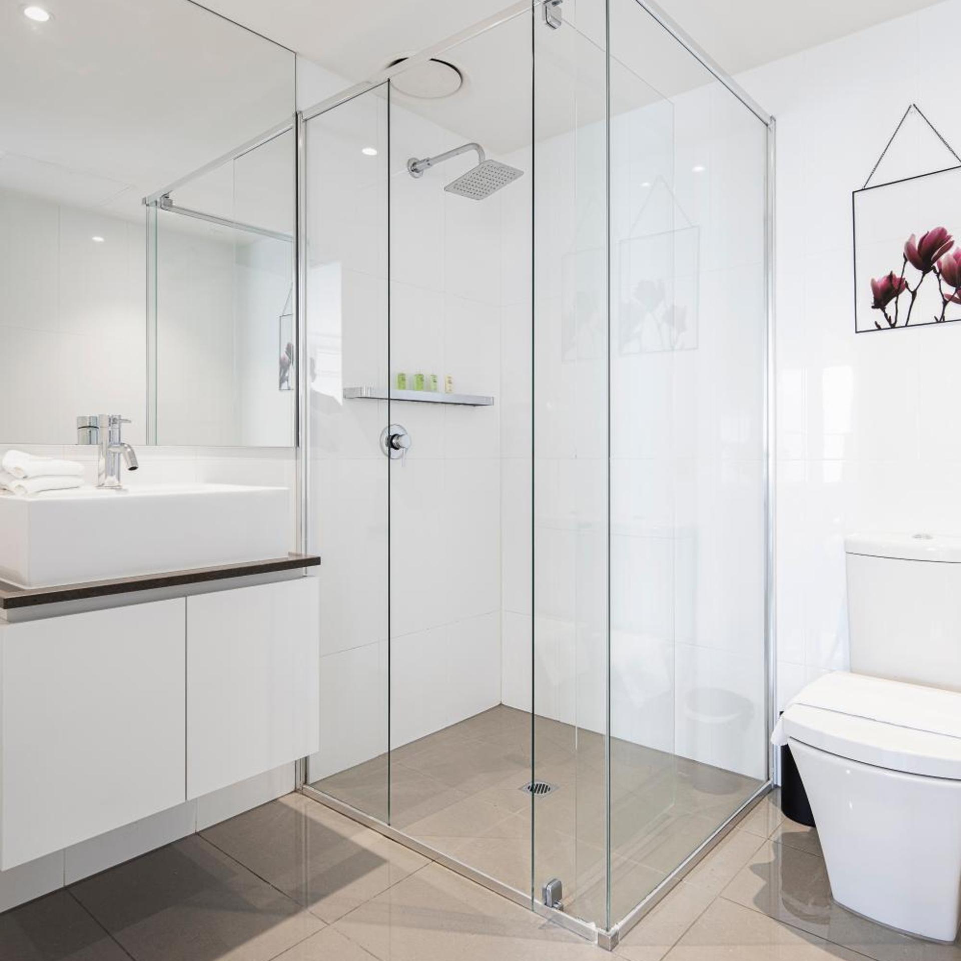 شقة بشرفة بغرفة نوم واحدة، RNR Serviced Apartments North Melbourne 8/10