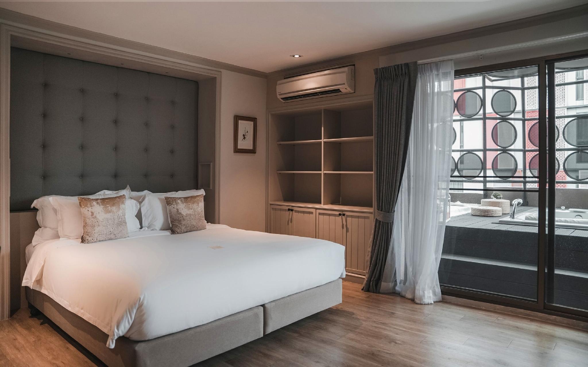 جناح بشرفة بغرفتي نوم، THEA Private Suites by TH District 2/2