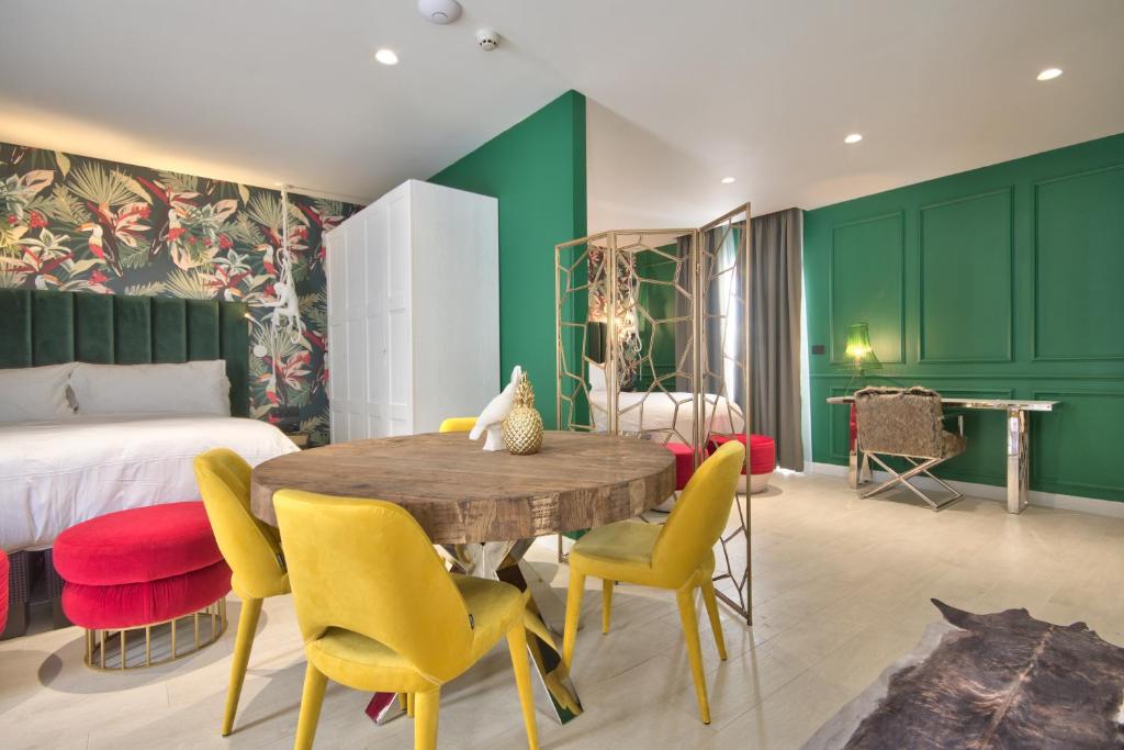 غرفة عائلية بسرير مزدوج أو سريرين منفصلين، Holm Hotel And Spa 7/10