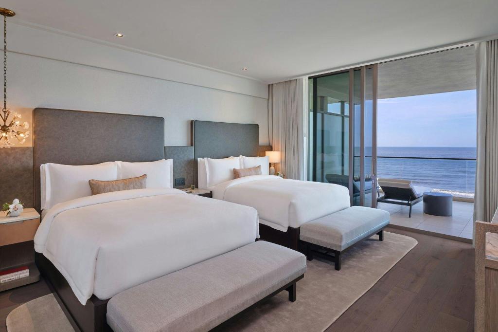 Guest Room, Superior, 2 Queen Beds, Partial Bay View, Balcony