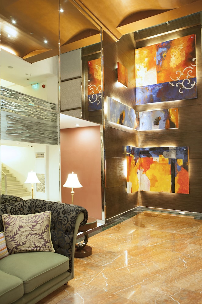 Lobby at Hotel Celeste, MAKATI