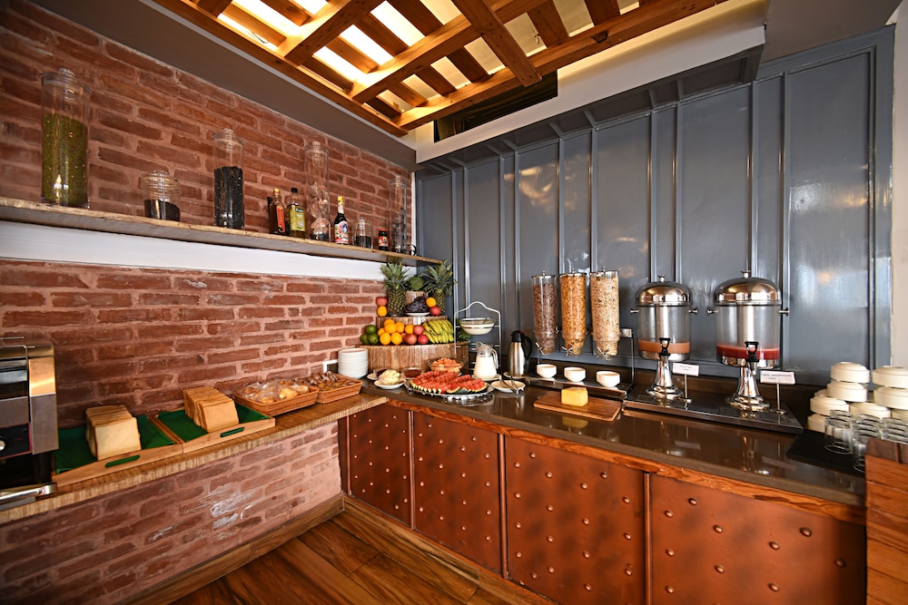 Lobby at Woodapple Hotel and Spa, KATHMANDU