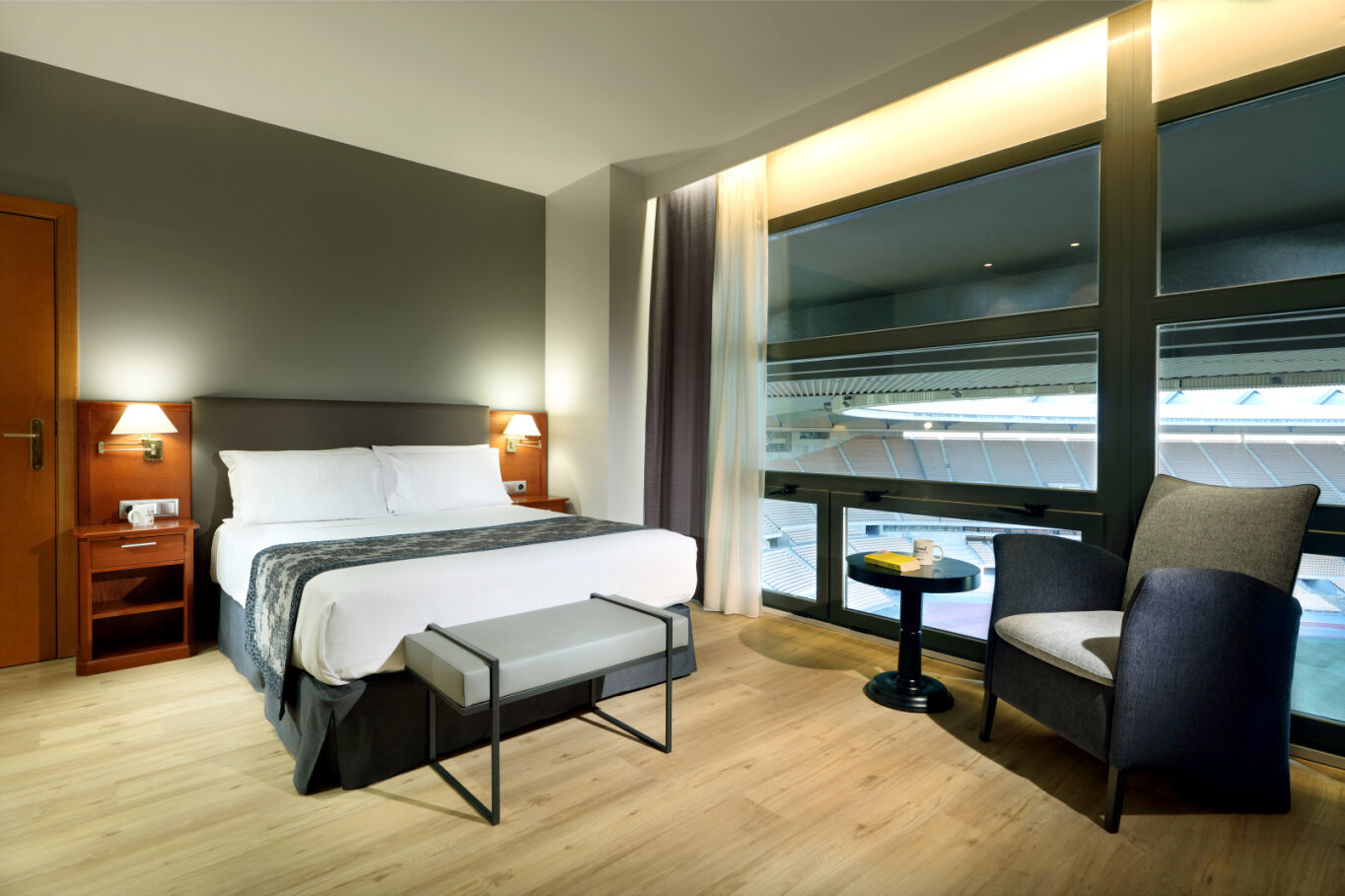 Room, Double Bed, Stadium View