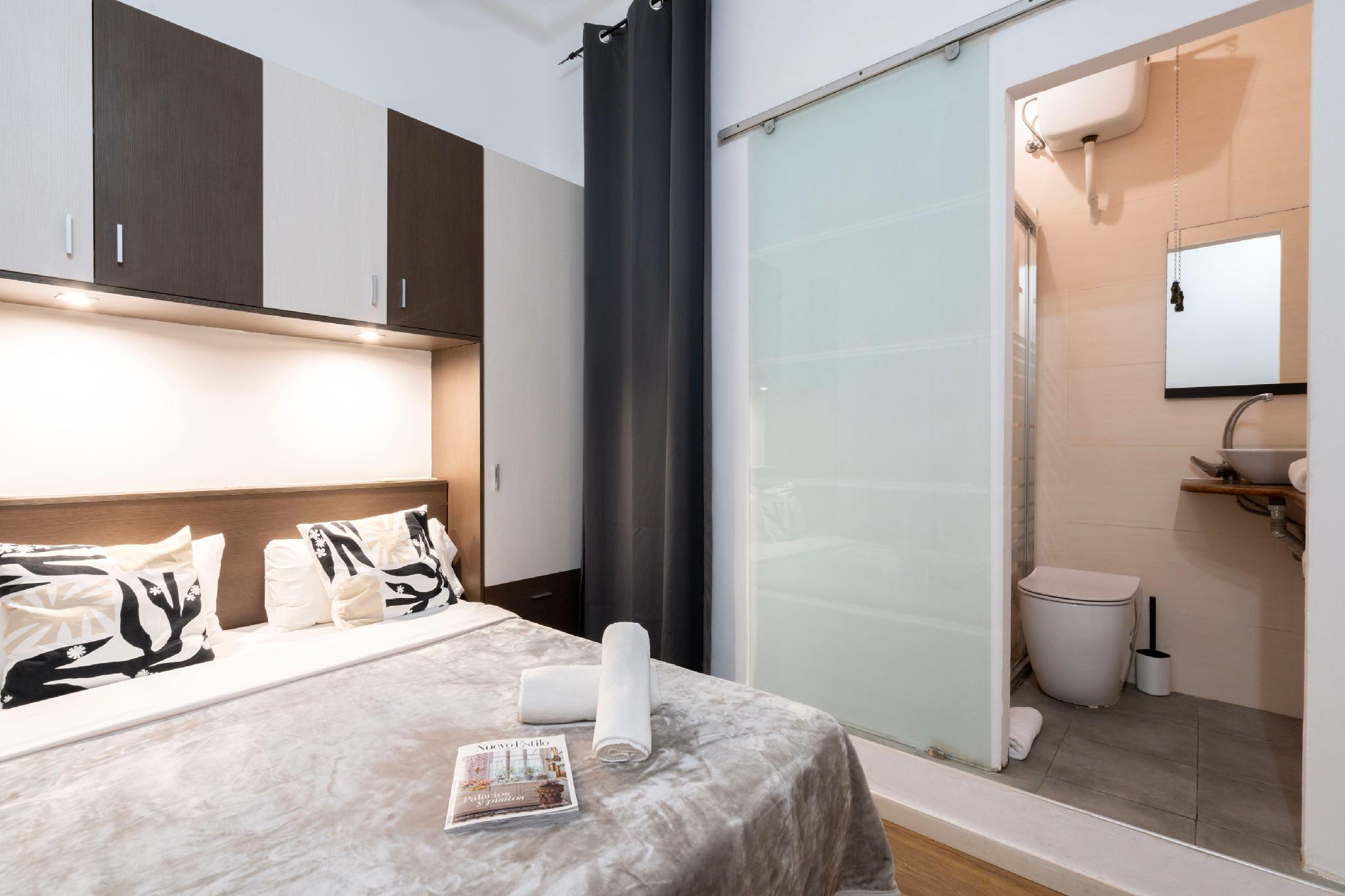Interior, Double Bed