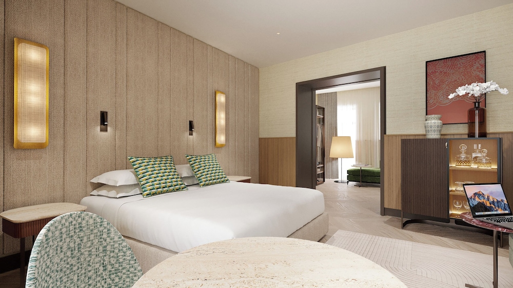 جناح جونيور بسرير كينج مع أريكة، Circle 6 Rome Hotel 4/10