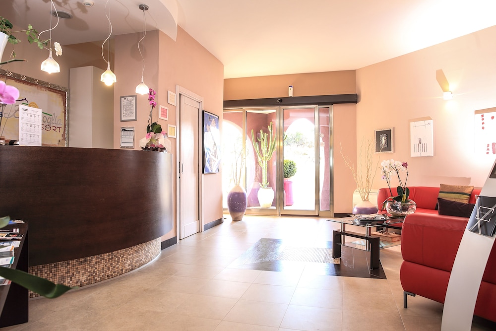 Lobby at Bajaloglia Resort, CASTELSARDO