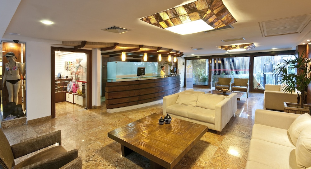 Lobby at Pontalmar Praia Hotel, NATAL