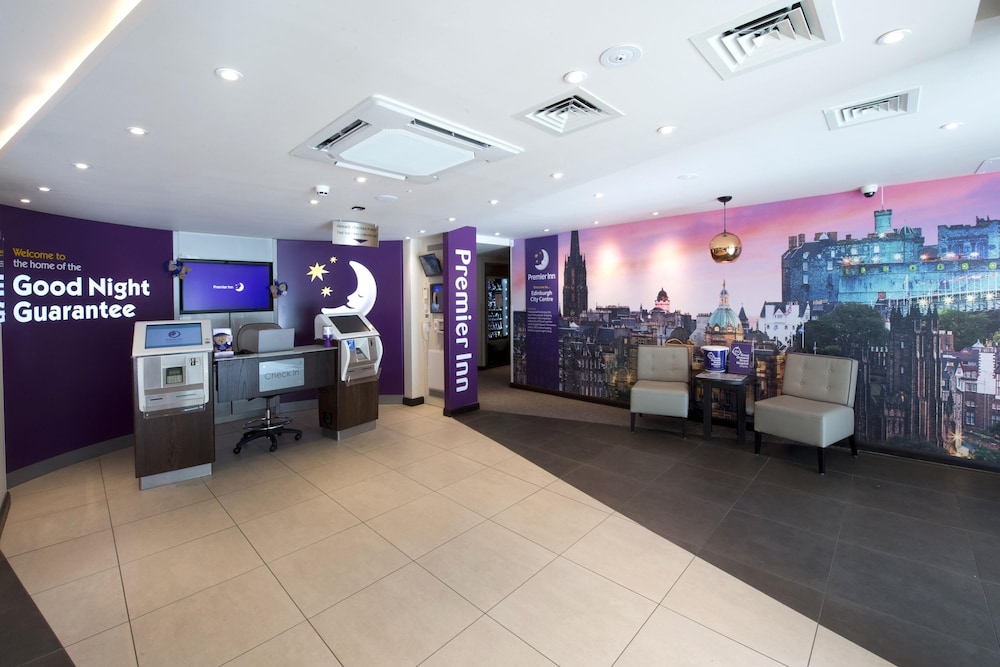 Lobby at Premier Inn Edinburgh City Centre York Pl/St James, EDINBURGH