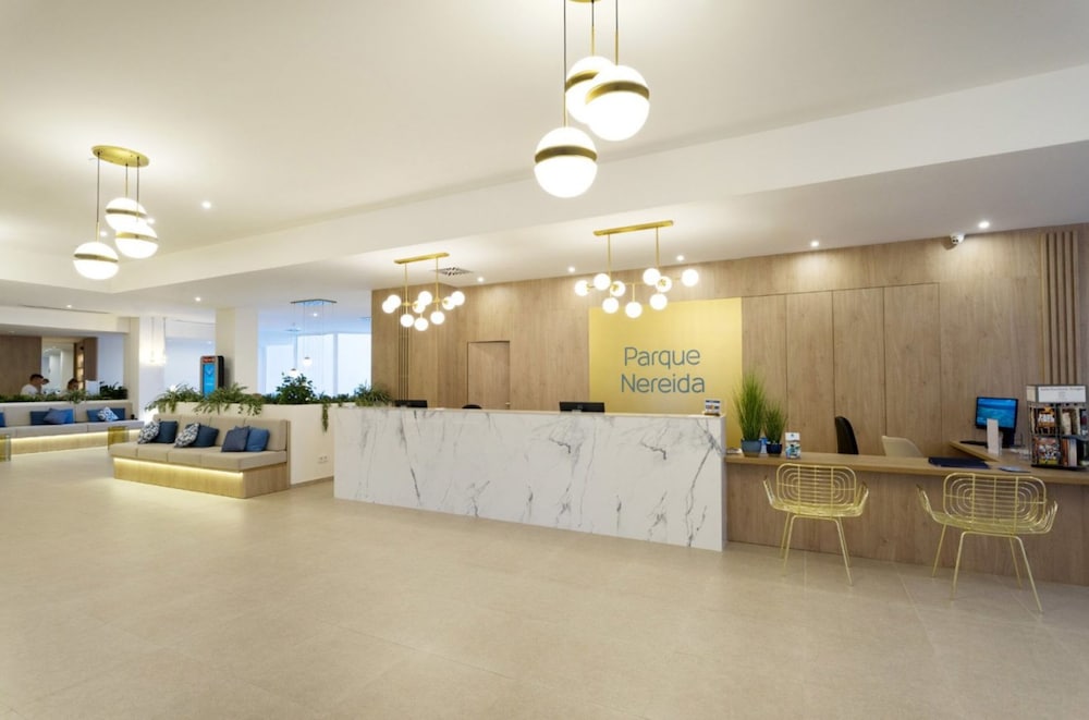 Lobby at Parque Nereida Suites hotel, Cala Ratjada