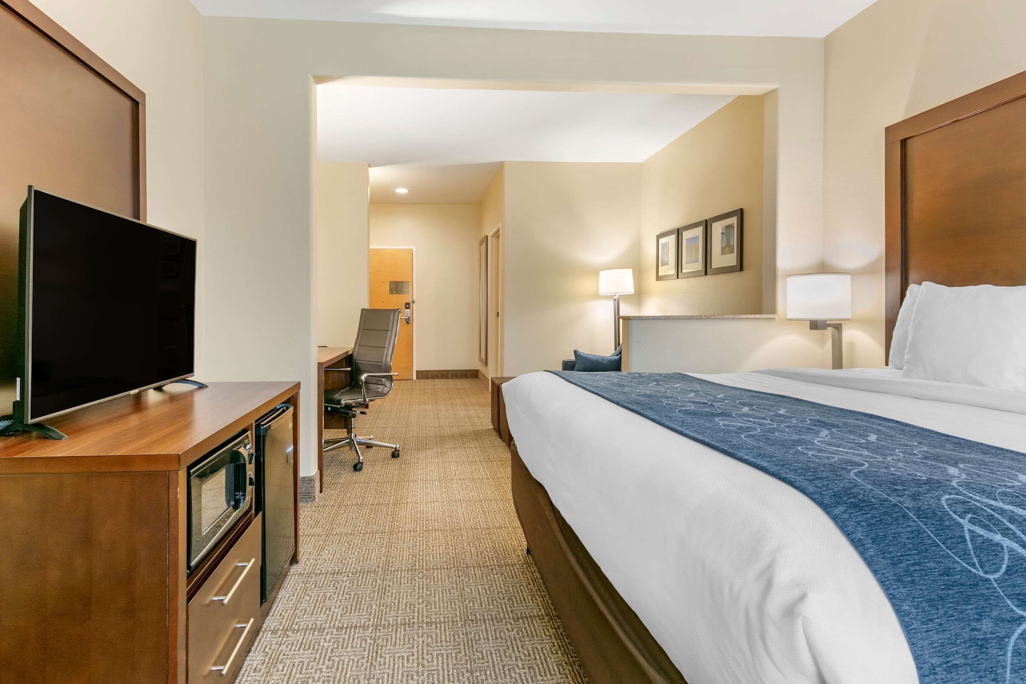 Suite, King Bed, Sofa, Accessible