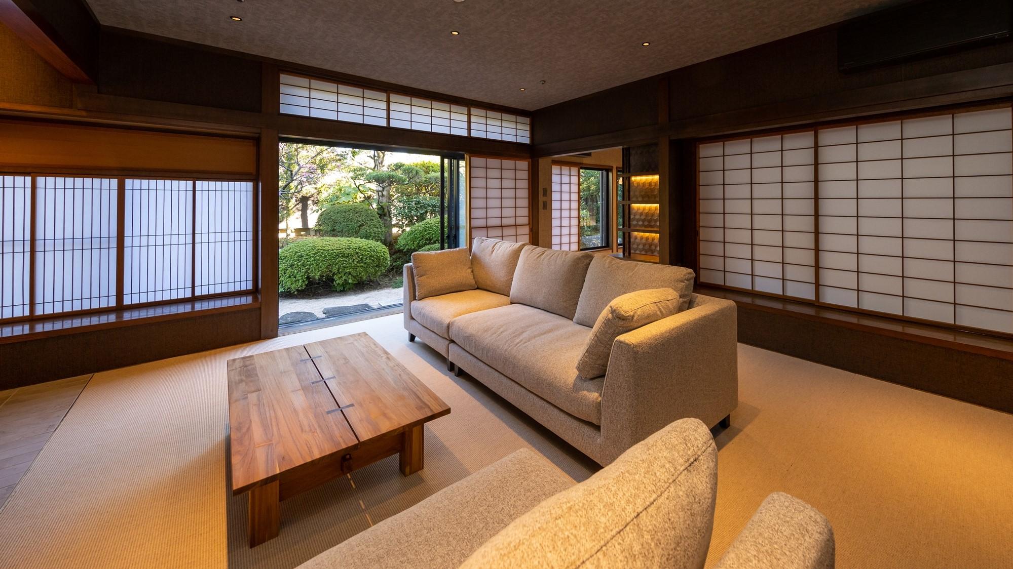 Japanese Western, Renovated, Special, Deluxe, Garden View
