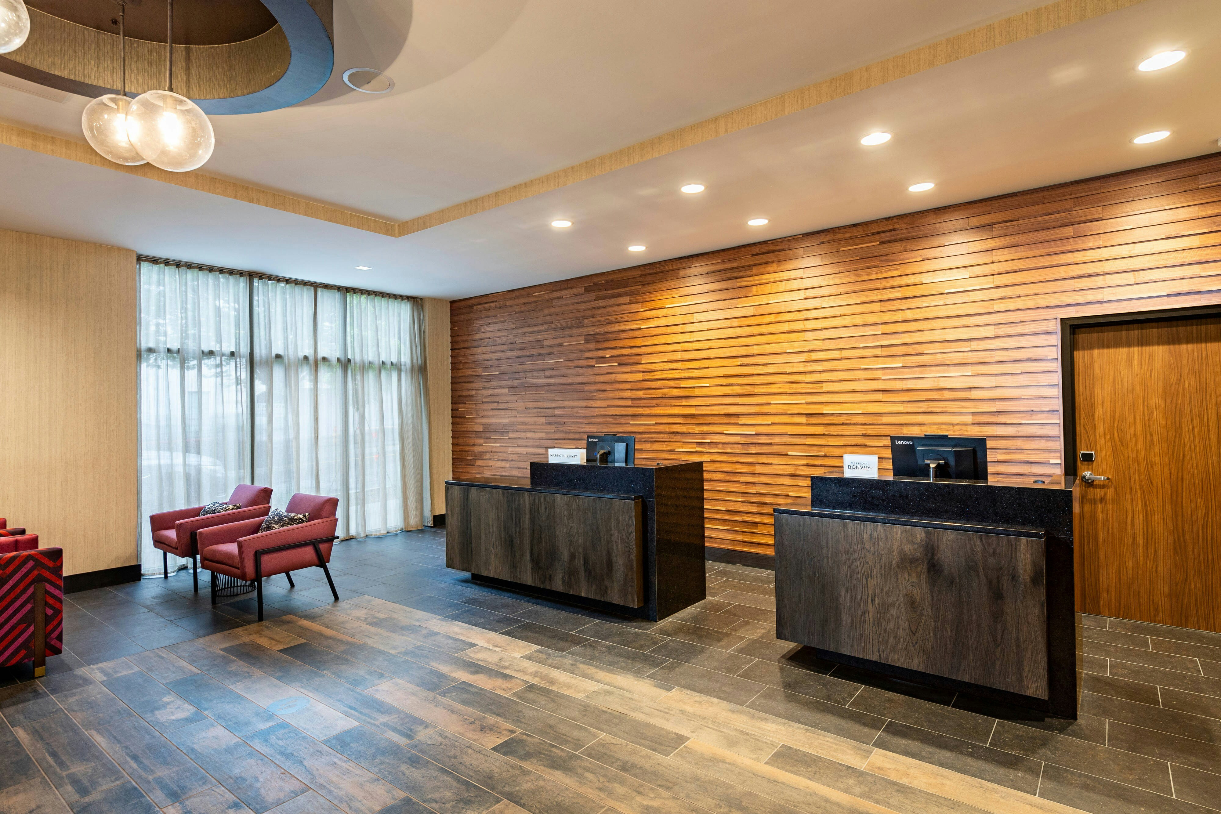 Lobby at Courtyard by Marriott Winston-Salem Downtown, WINSTON SALEM - NC