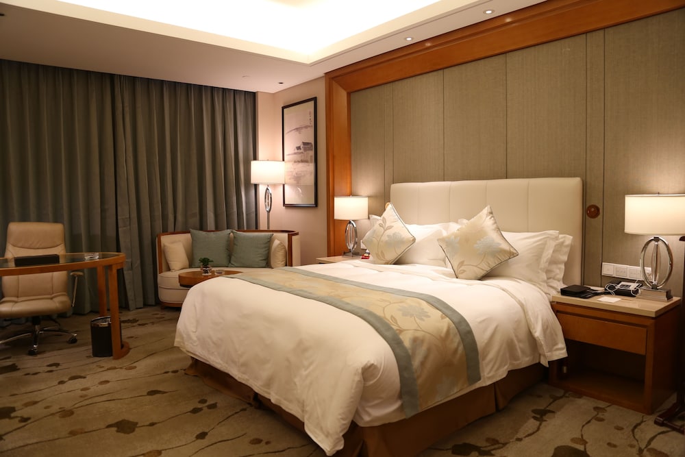 غرفة بزنس بسرير كينج بإطلالة على المدينة، Yiwu Shangcheng Hotel 2/3