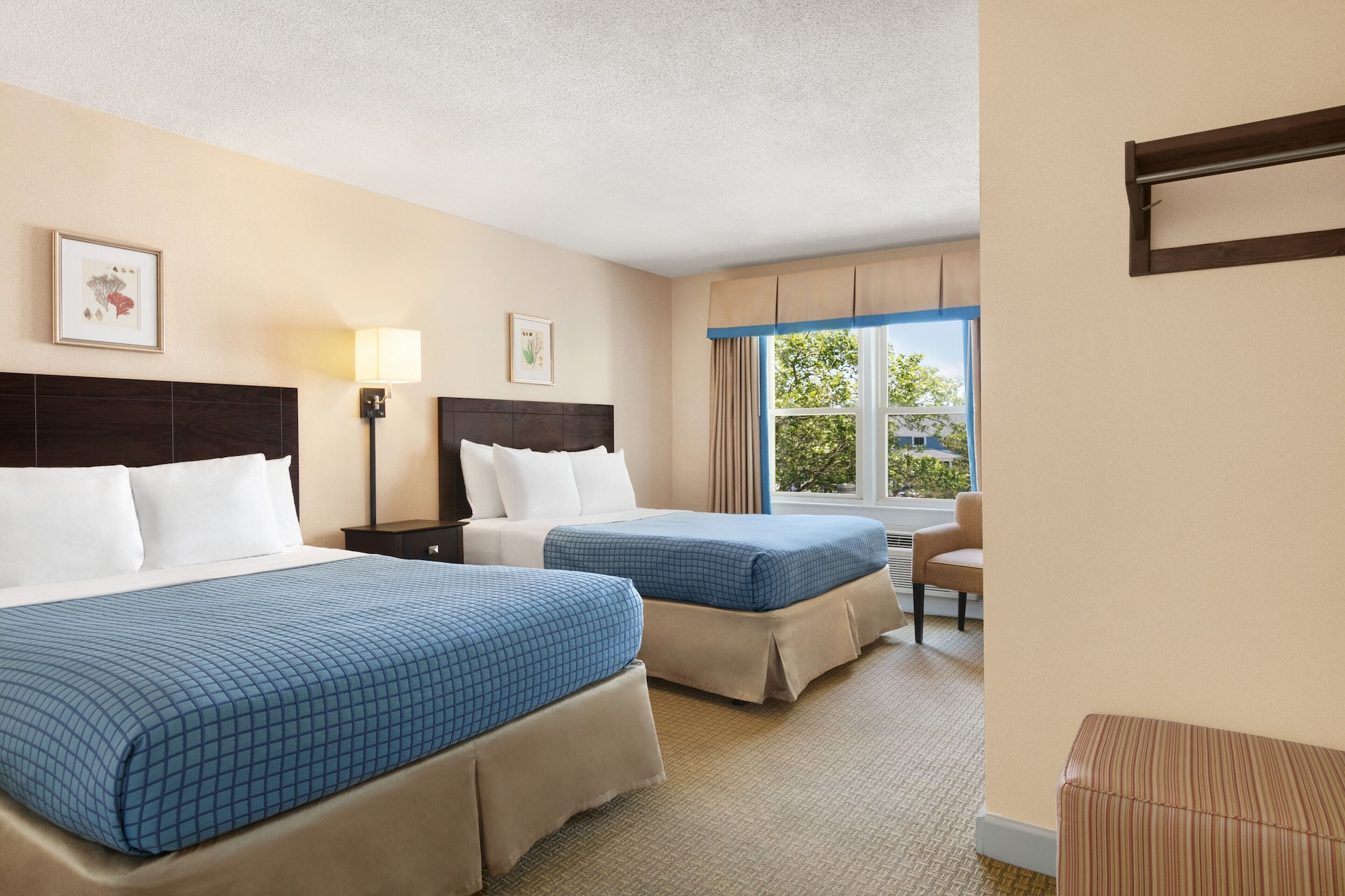Room, 2 Double Beds, Partial View
