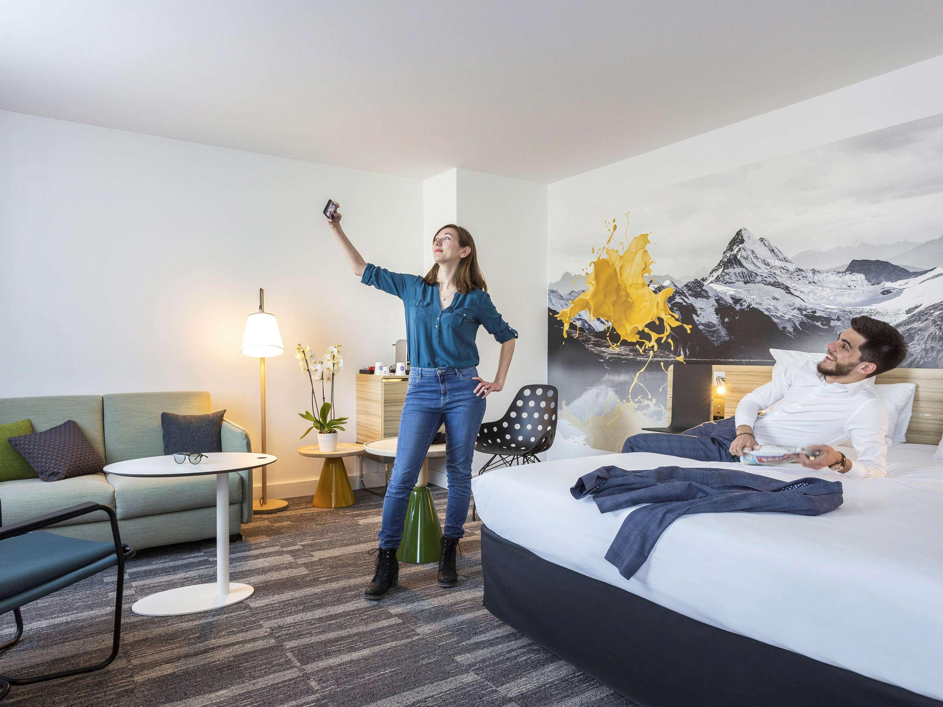 جناح جونيور بسرير مزدوج، Novotel Annecy Centre 3/4