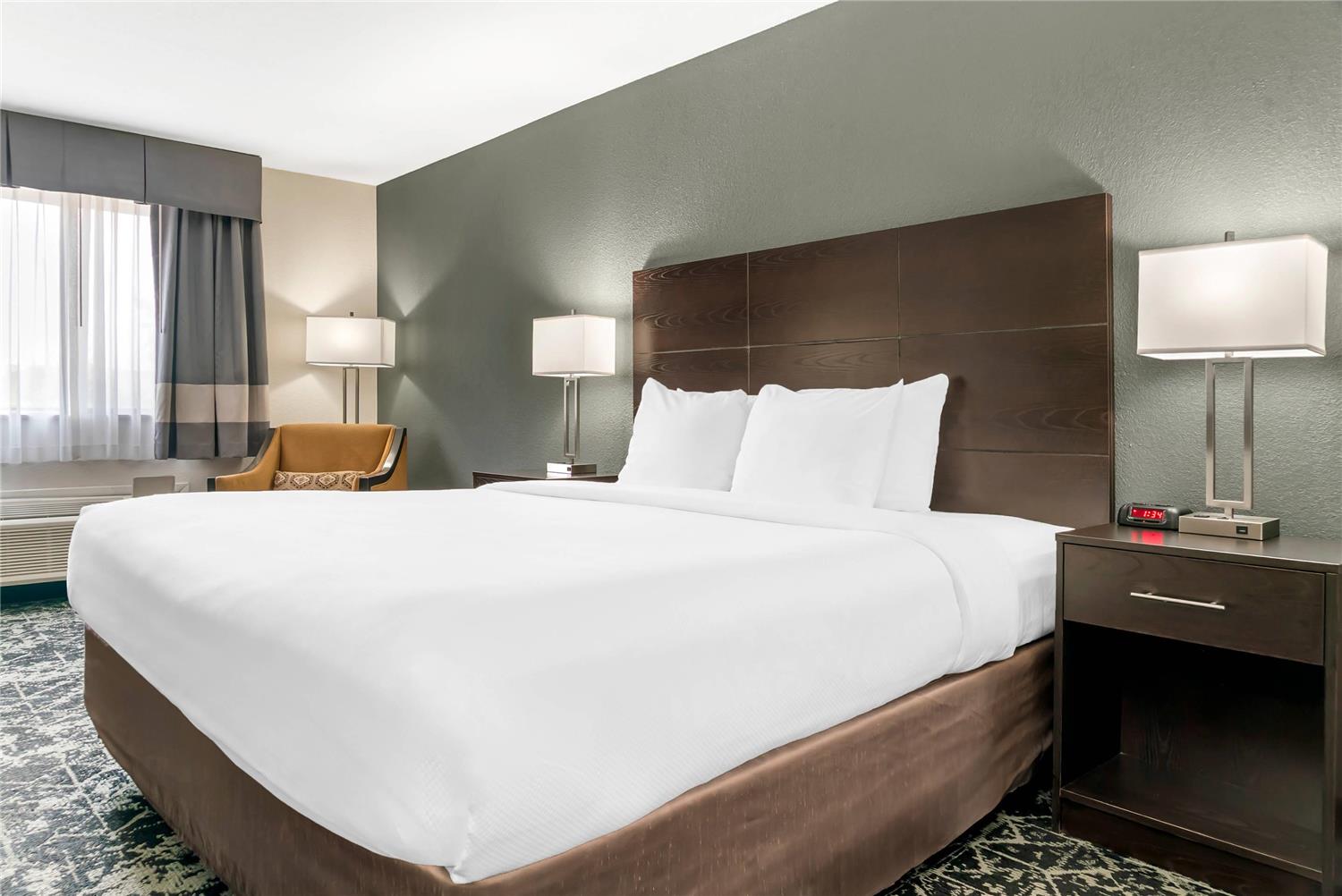 غرفة بسرير كينج، Quality Inn Grand Rapids South Byron Center 2/4
