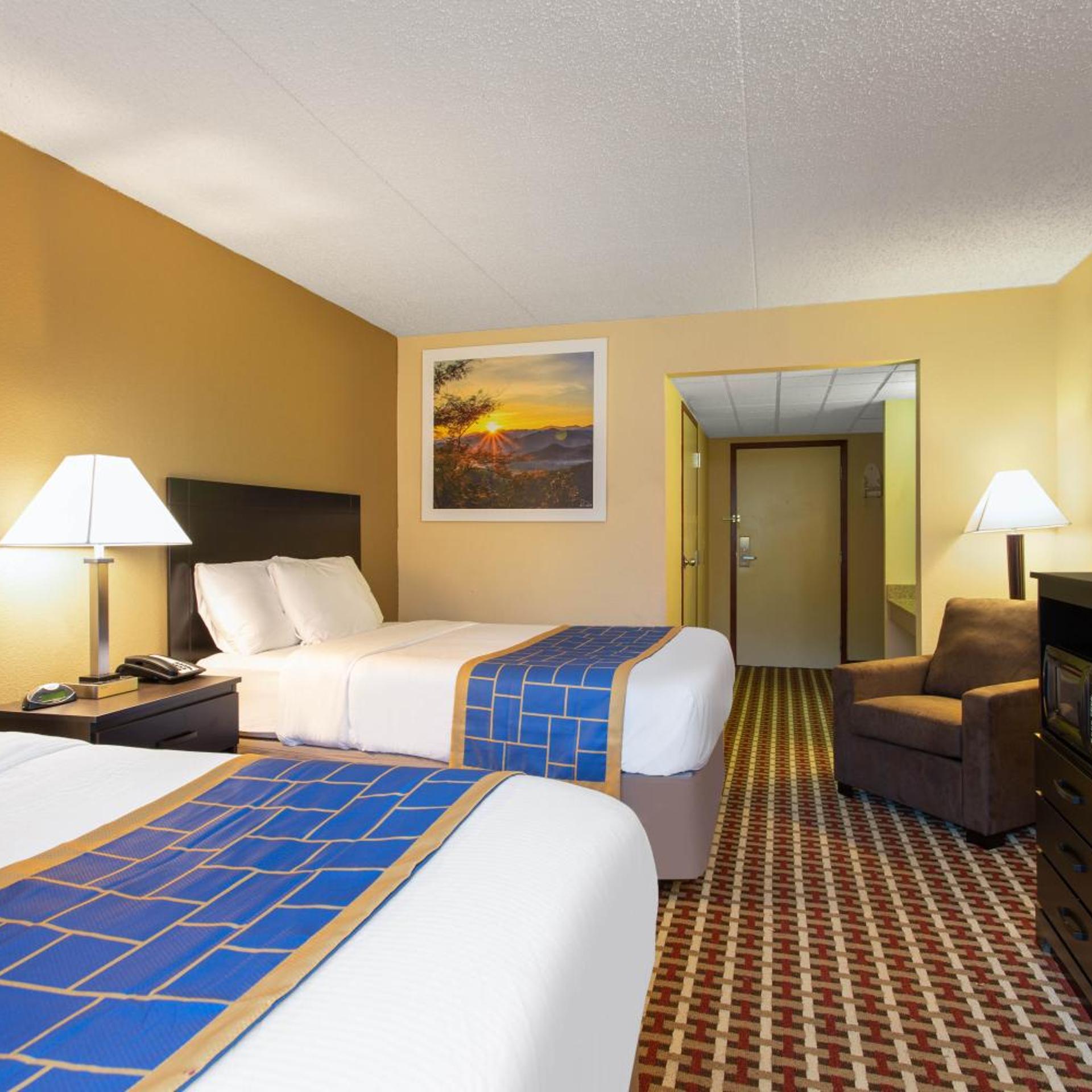 غرفة ديلوكس بسريرين مزدوجين، Days Inn by Wyndham Hillsborough 3/8