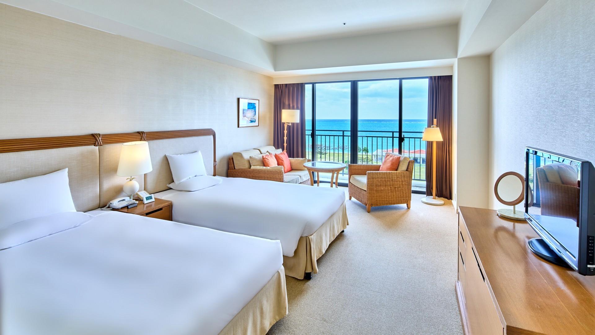 Ocean, Grand, Superior, Twin Beds, Ocean View