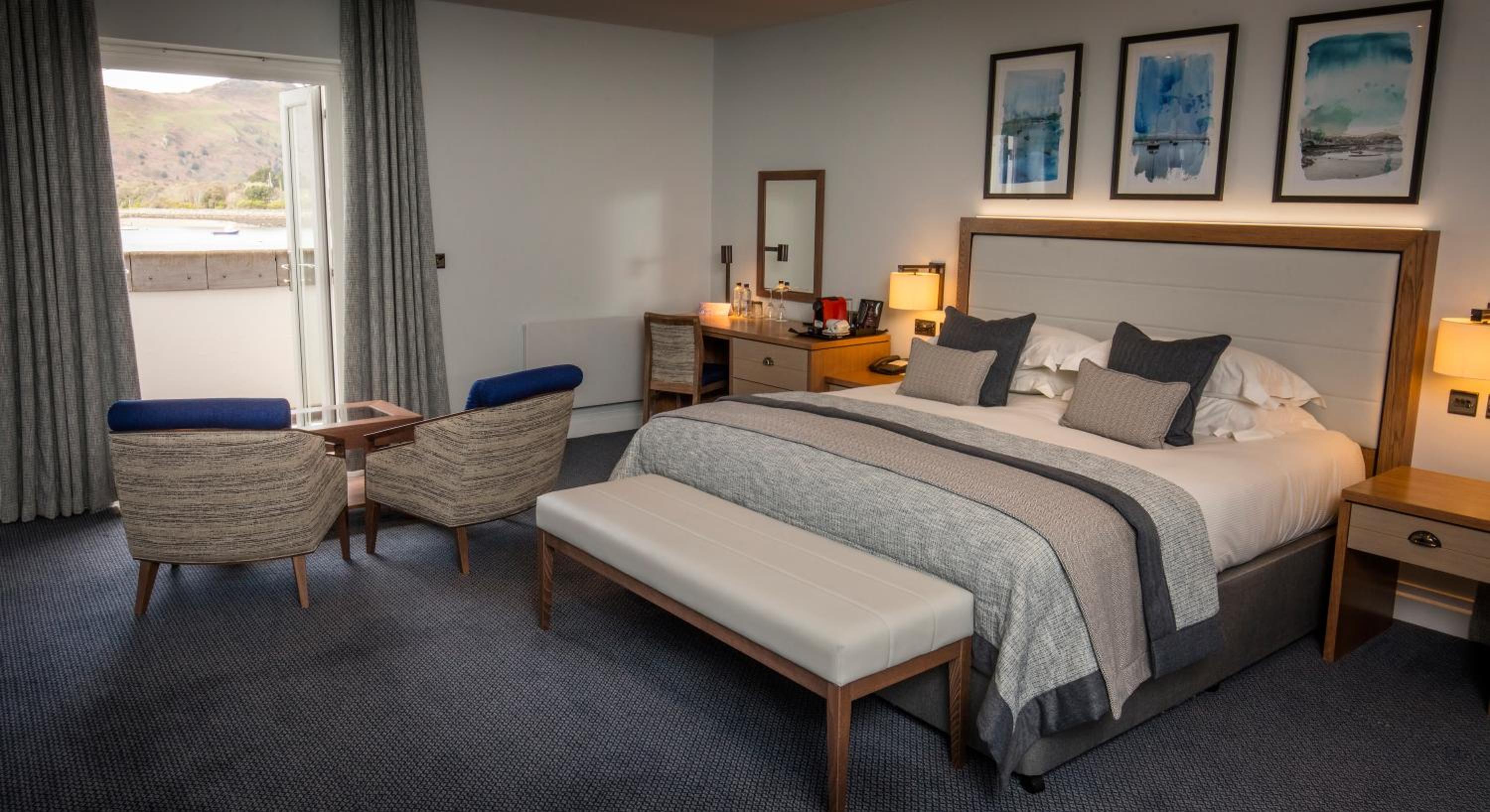 غرفة بسرير مزدوج بإطلالة على البحر، Quay Hotel And Spa 10/10