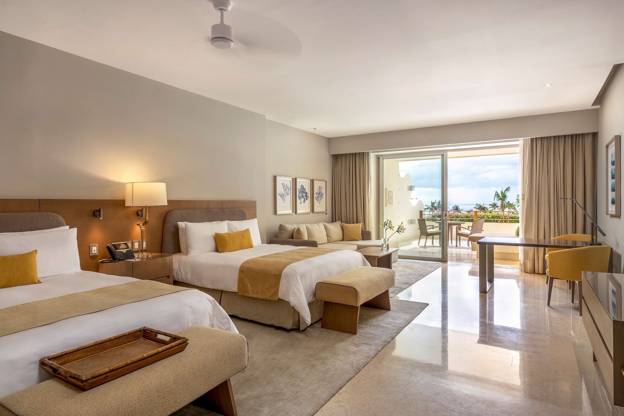 Ambassador, Suite, 2 Queen Beds, Ocean View