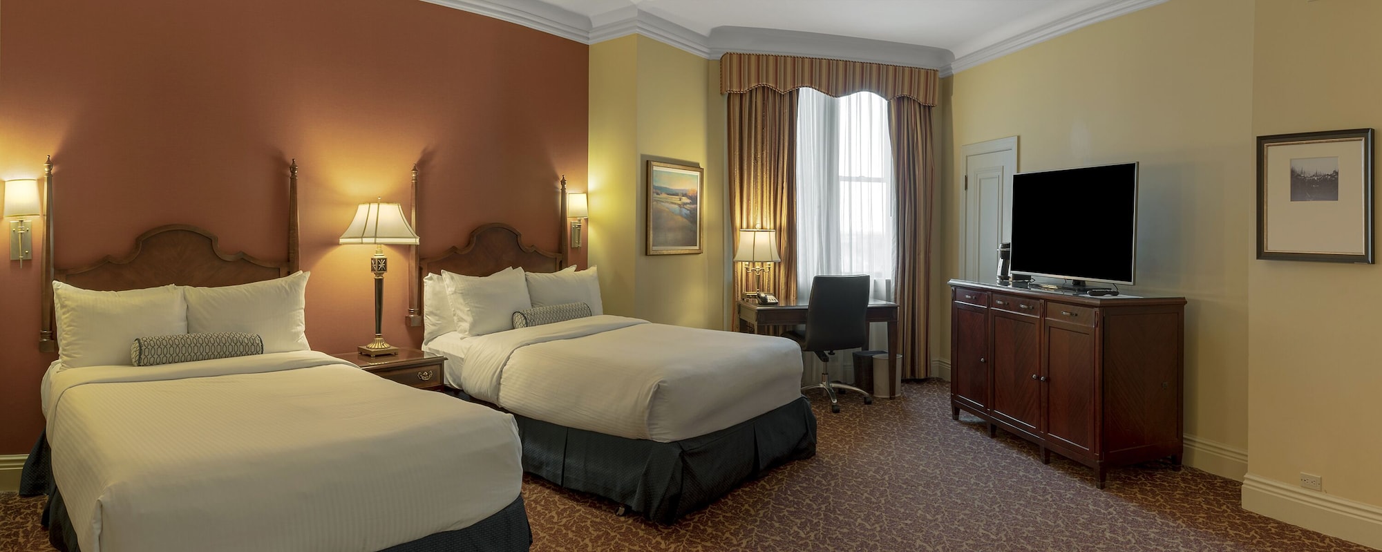 Fairmont, 2 Double Beds, River View