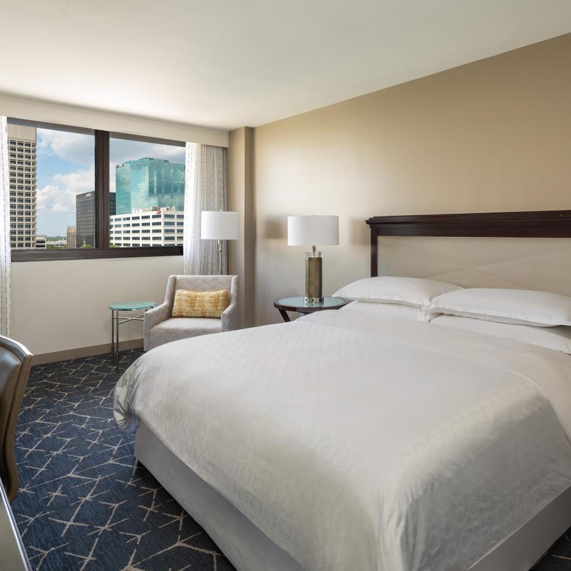 Standard, King Bed, City View