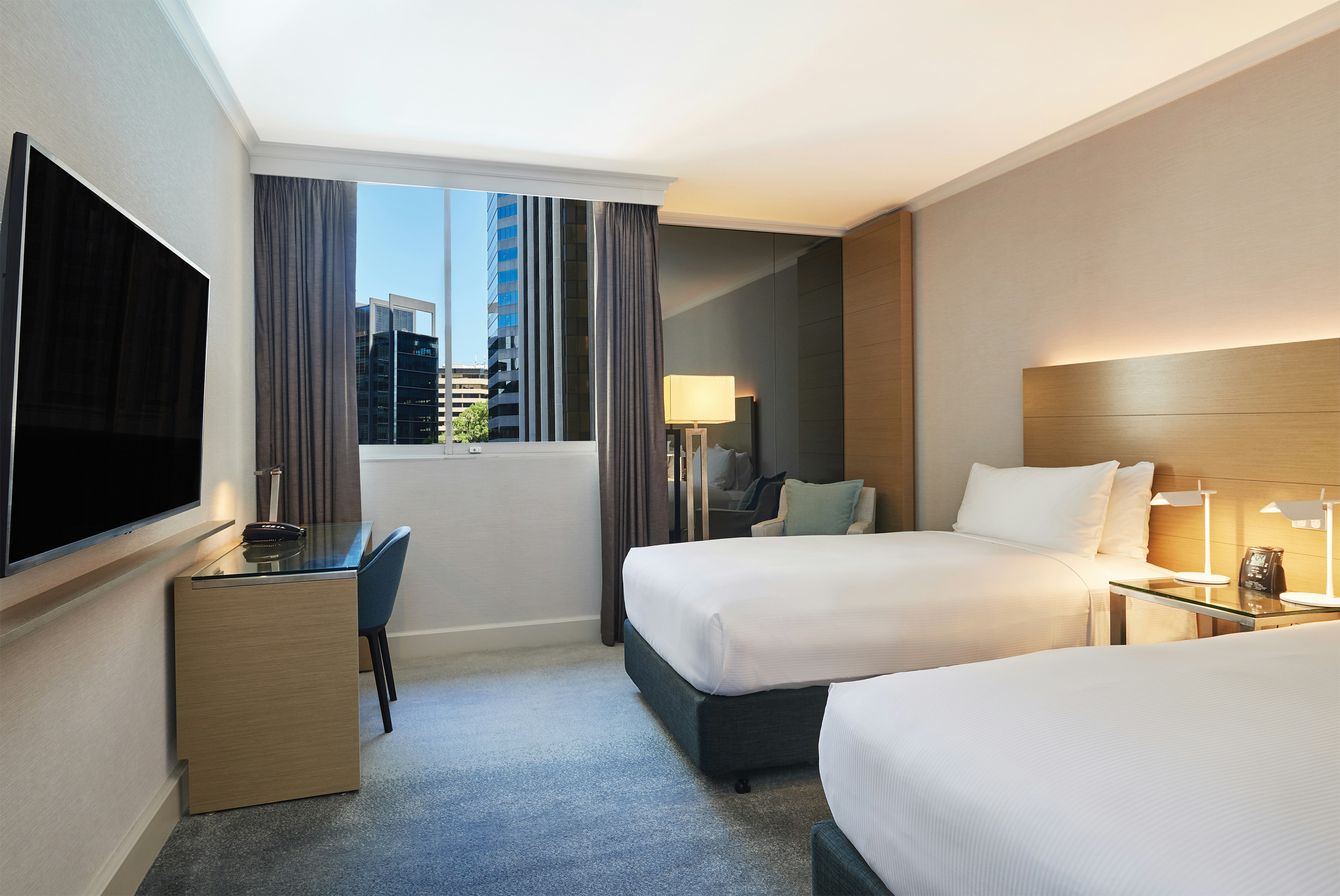غرفة بسريرين منفصلين، Parmelia Hilton 3/9
