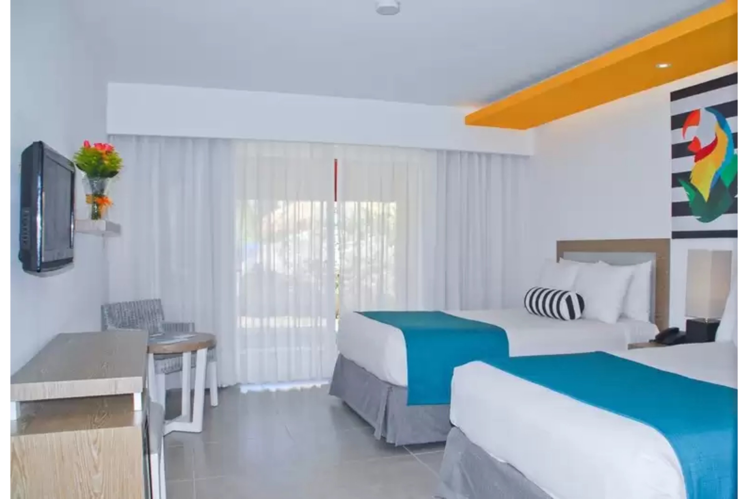Deluxe, Double Bed, Garden View
