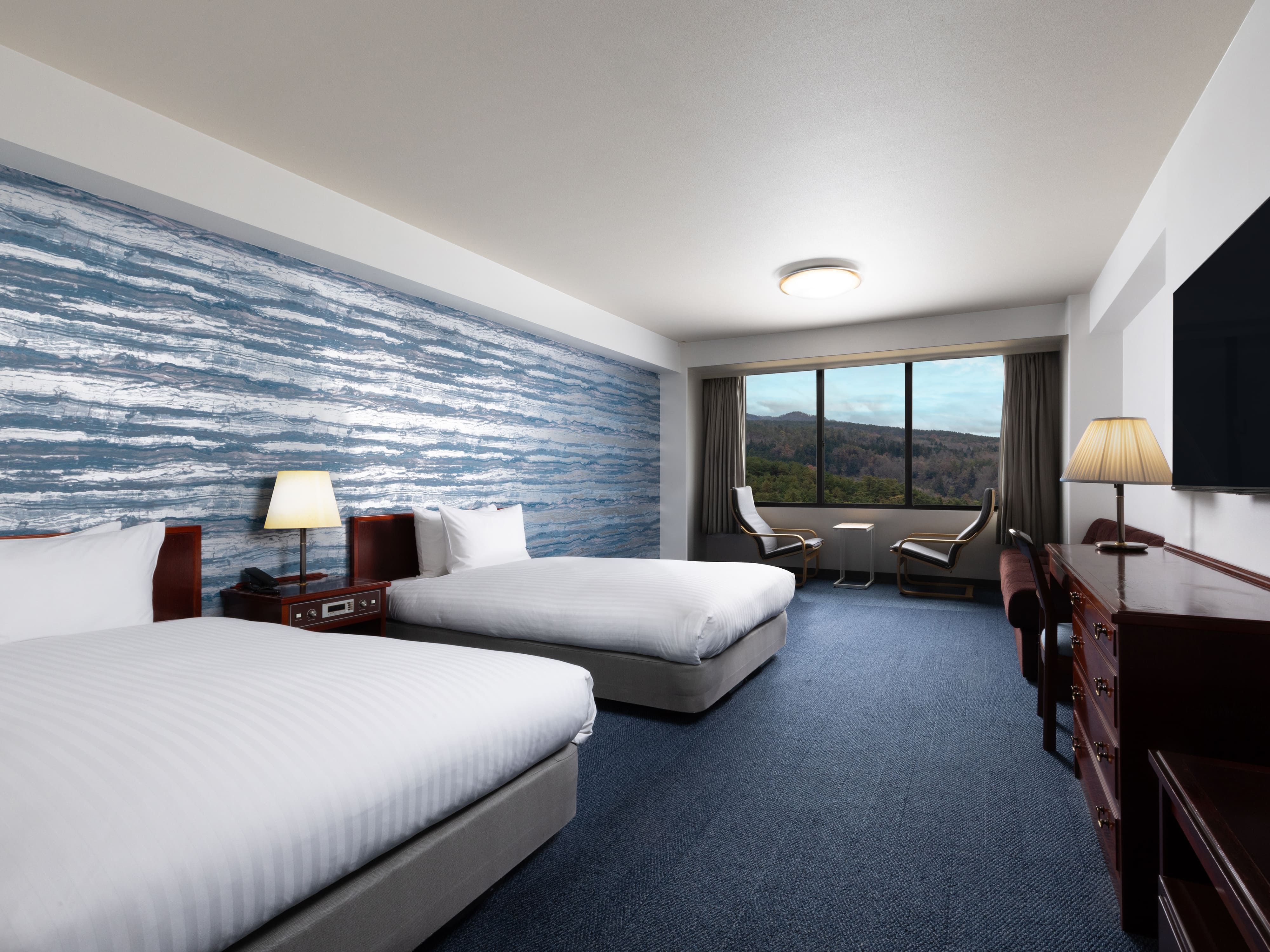 Standard, Single, Twin Beds, Ocean or Sea View