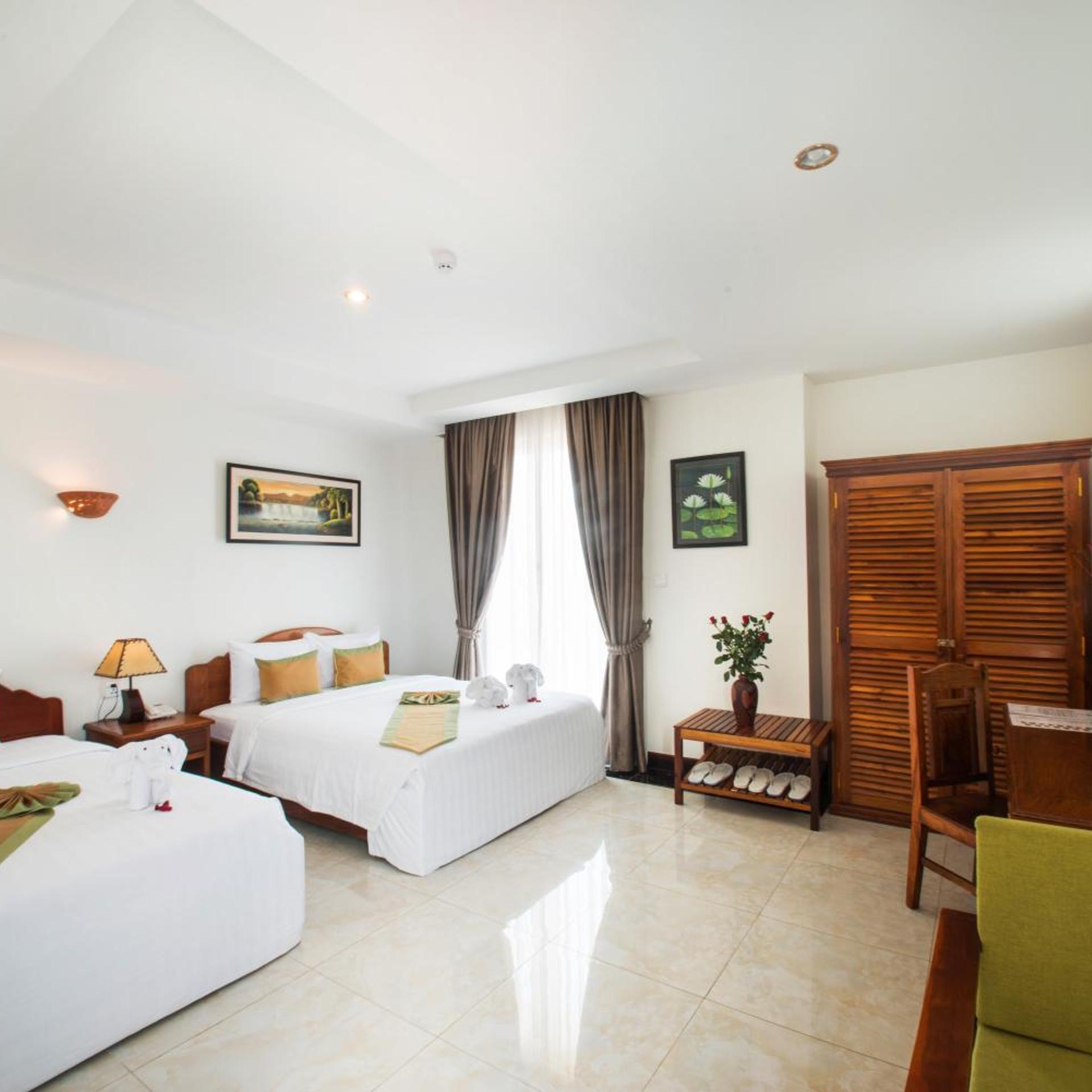 غرفة عائلية ثلاثية بإطلالة على المدينة، RELAX HOTEL 3/10