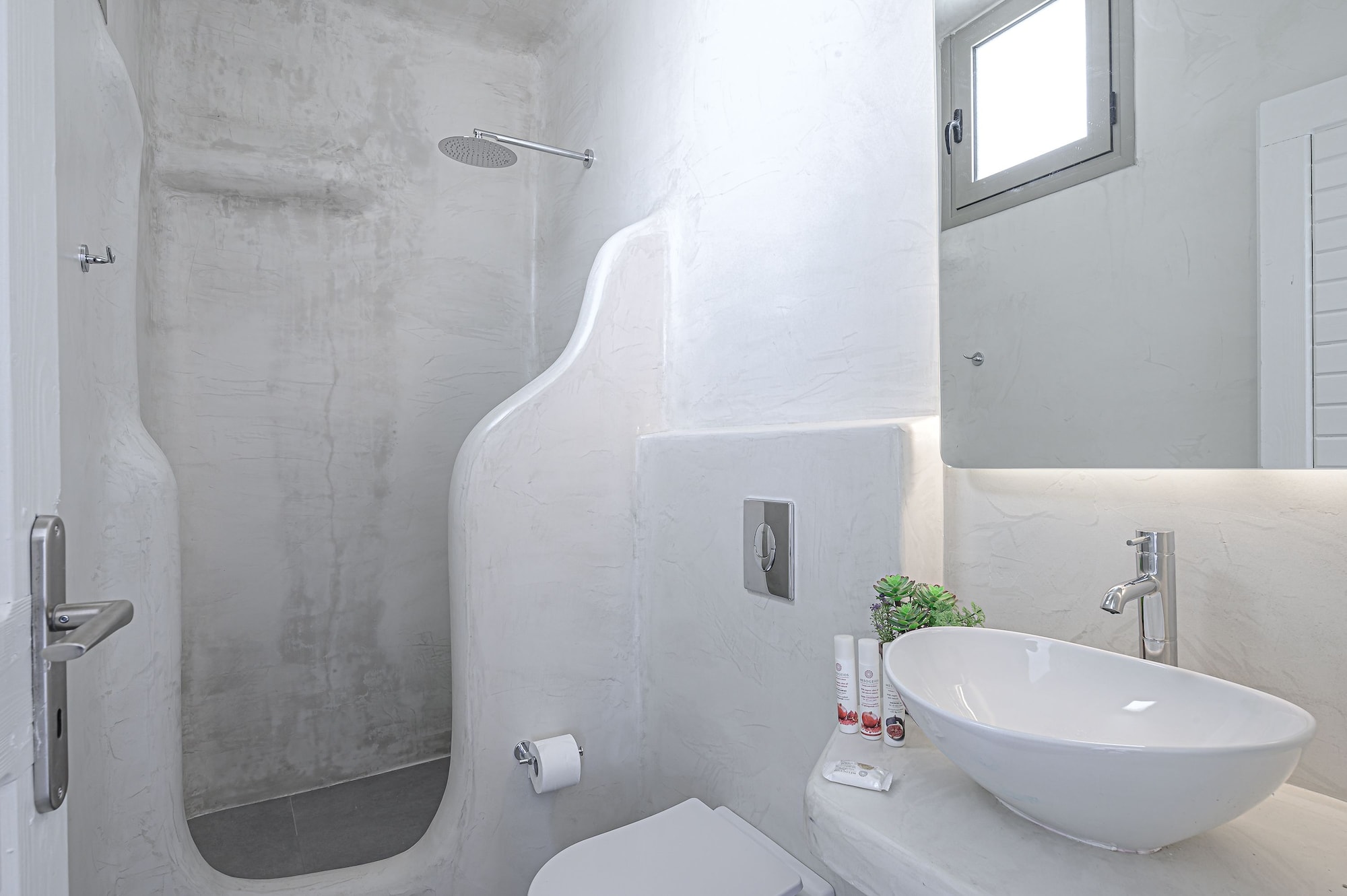 فيلا بريميوم بسريرين منفصلين وسريرين كوين بـ6 غرف نوم مع أريكة بمسبح خاص، 9 Muses Villas Mykonos 8/10
