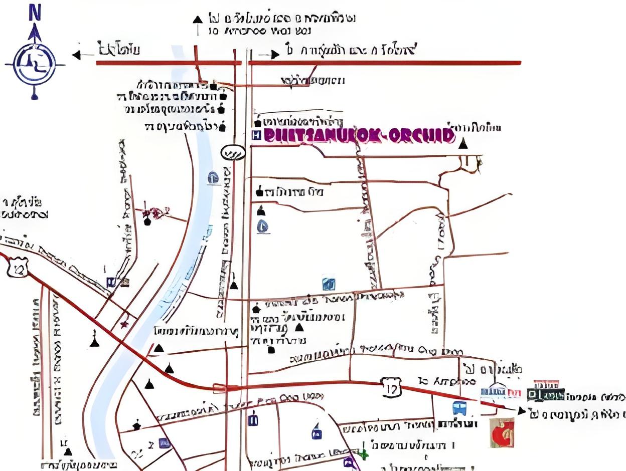Phitsanulok Orchid Hotel 50/50