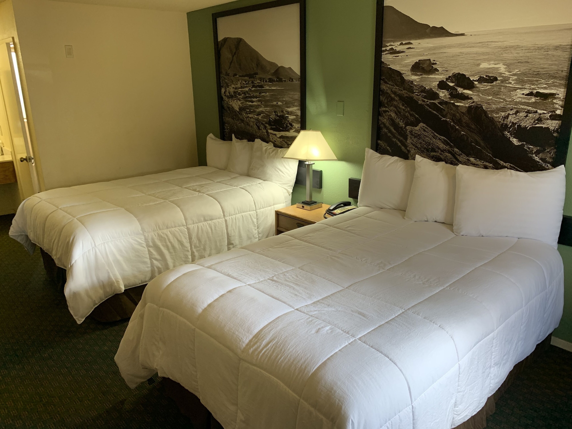 STANDARD, 2 DOUBLE BEDS, MOUNTAIN VIEW