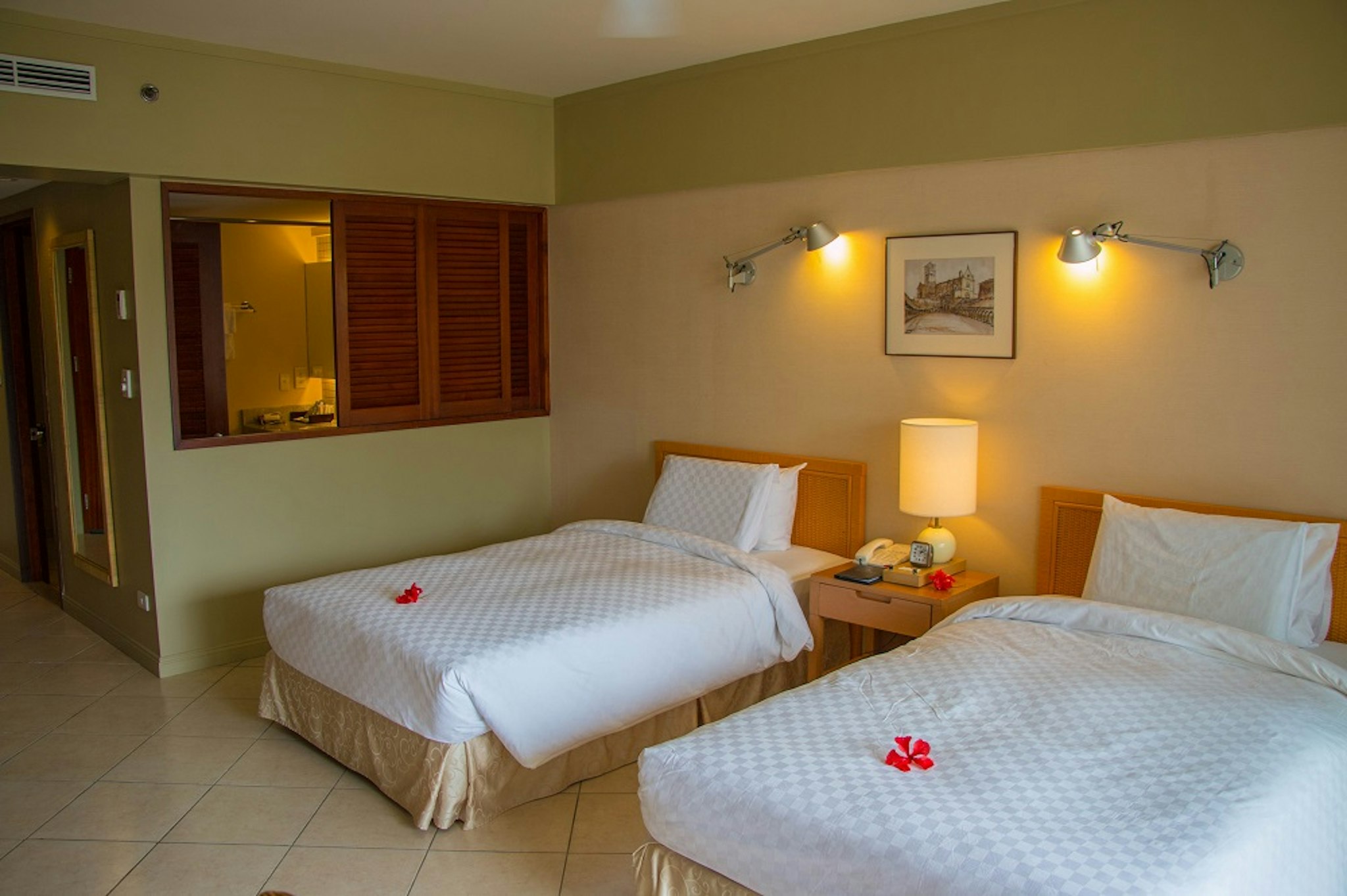 Garden, Superior, Twin Beds