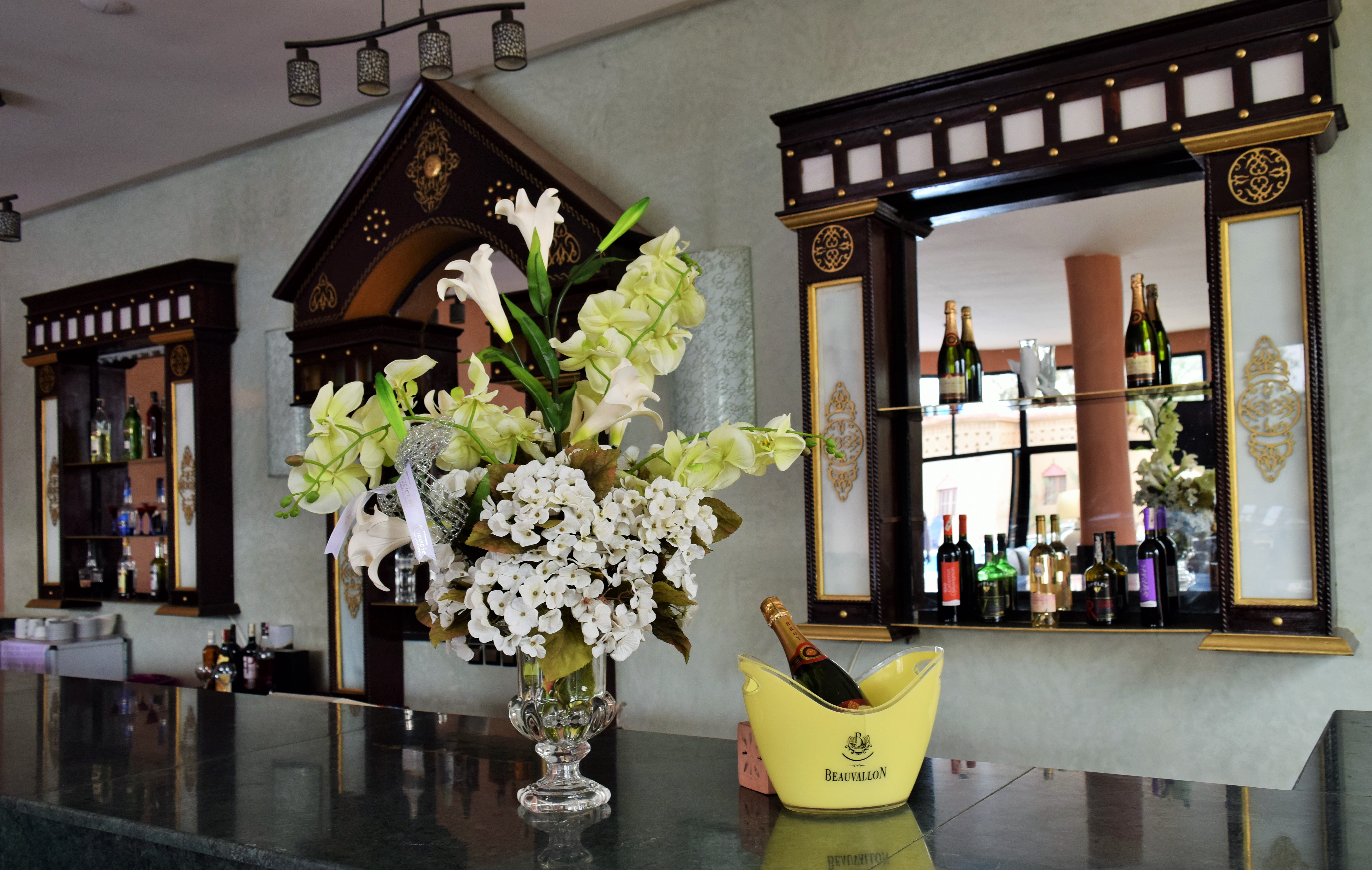 Lobby at Palms Hotel Club, Aarab Sebbah Ziz
