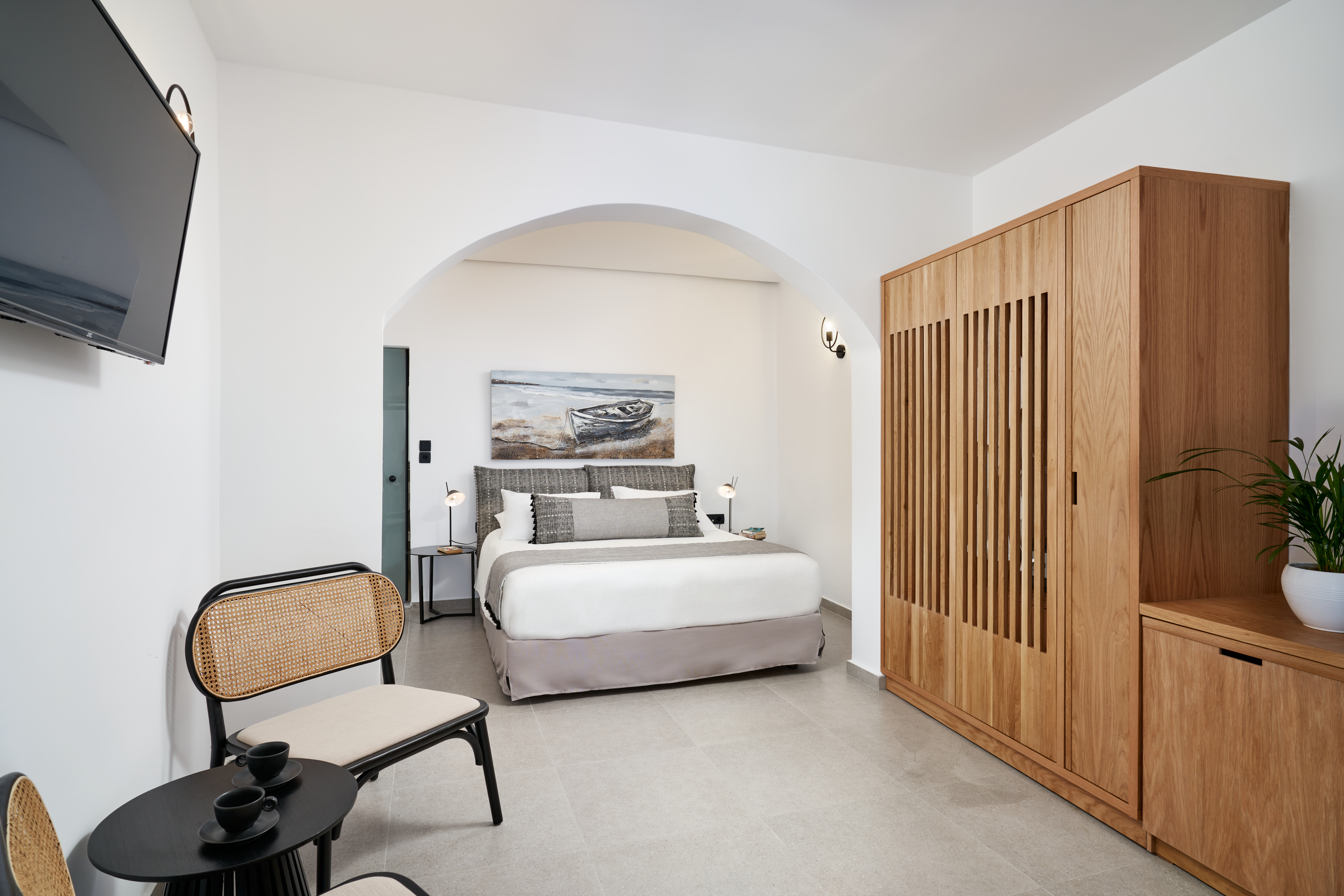 Room, Caldera View، Agali Houses 4/10