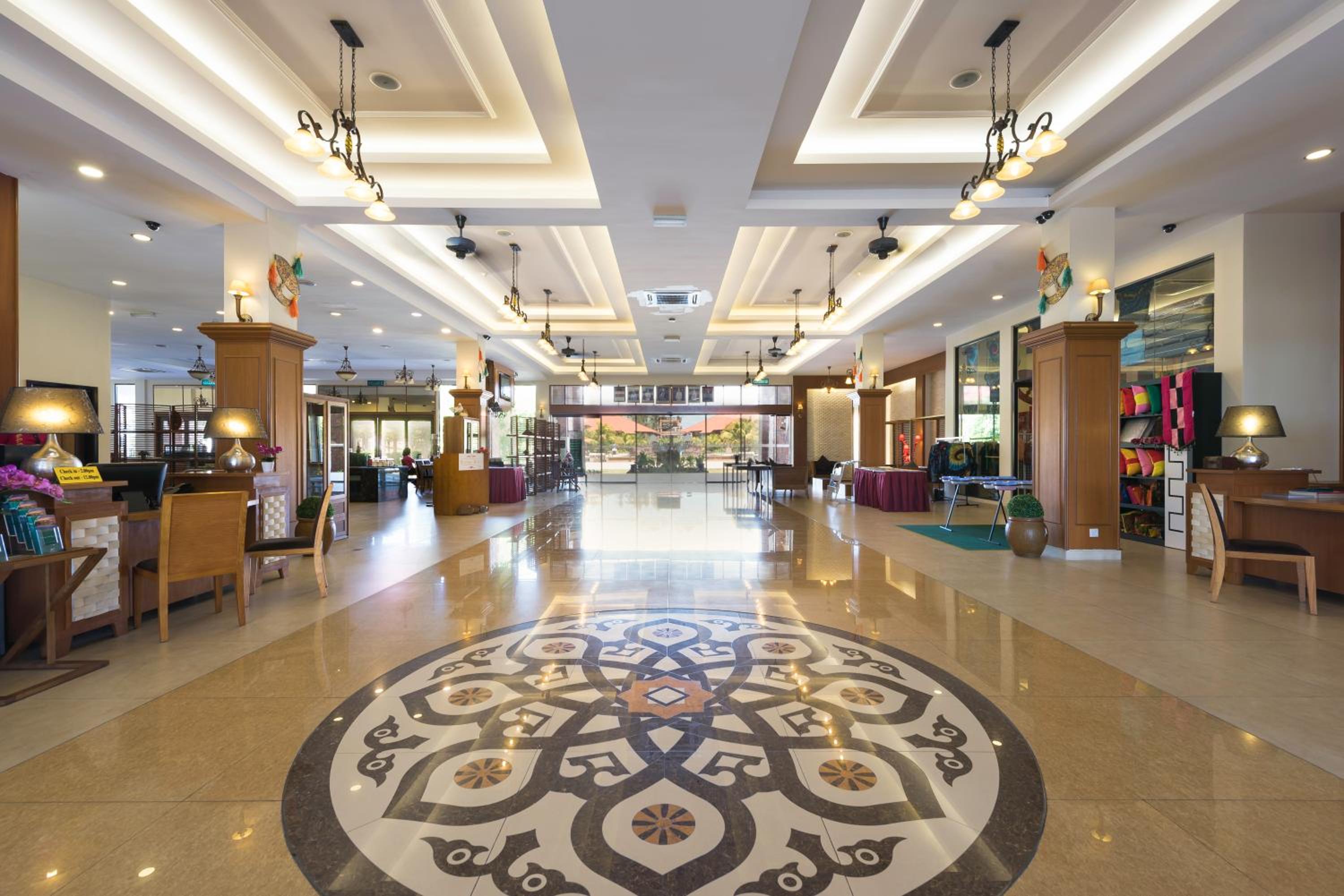 Lobby at Tok Aman Bali Beach Resort, Cherang Ruku