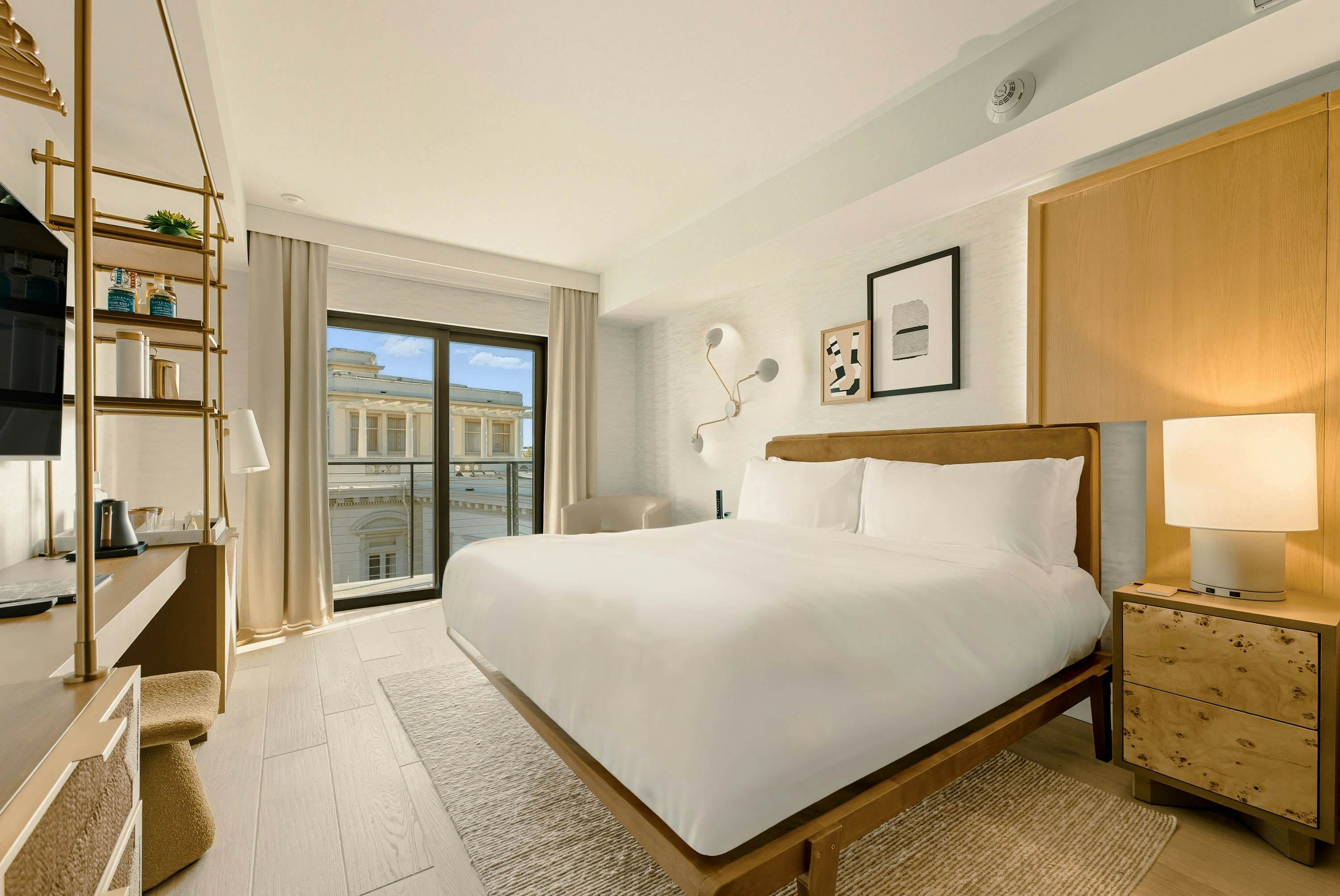Premium, King Bed, French Balcony