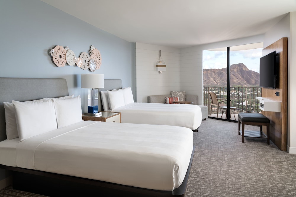 Room, 2 Double Beds, Ocean Front, Accessible