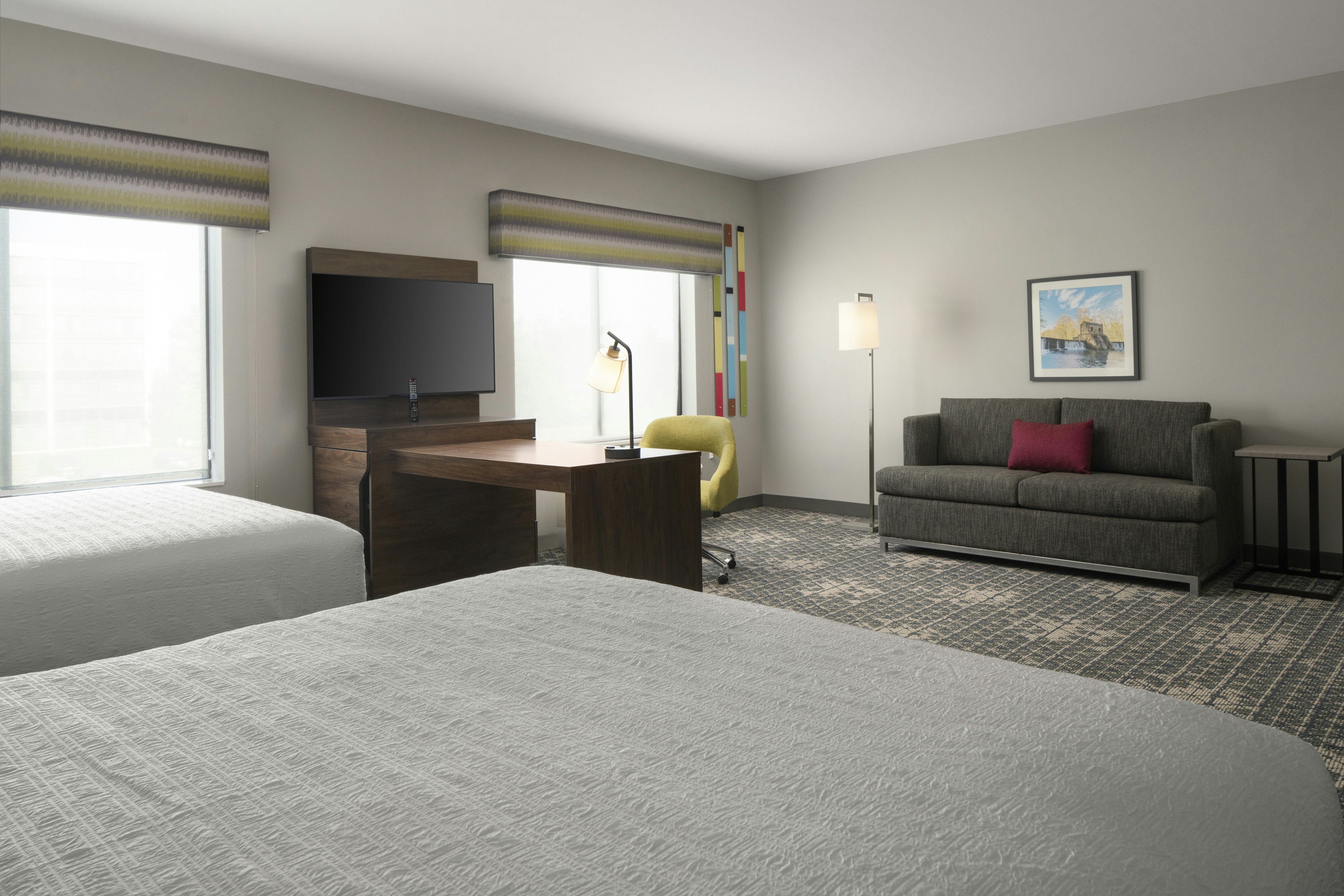 Studio, 2 Queen Beds, Accessible